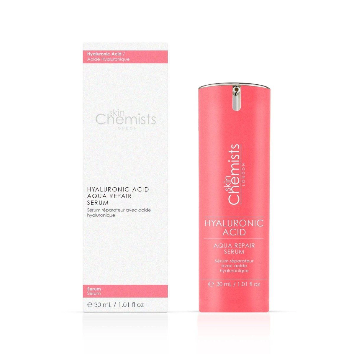 skinChemists Hyaluronic Acid Aqua Repair Serum 30ml - Hydrating, Plumping, Anti-Aging