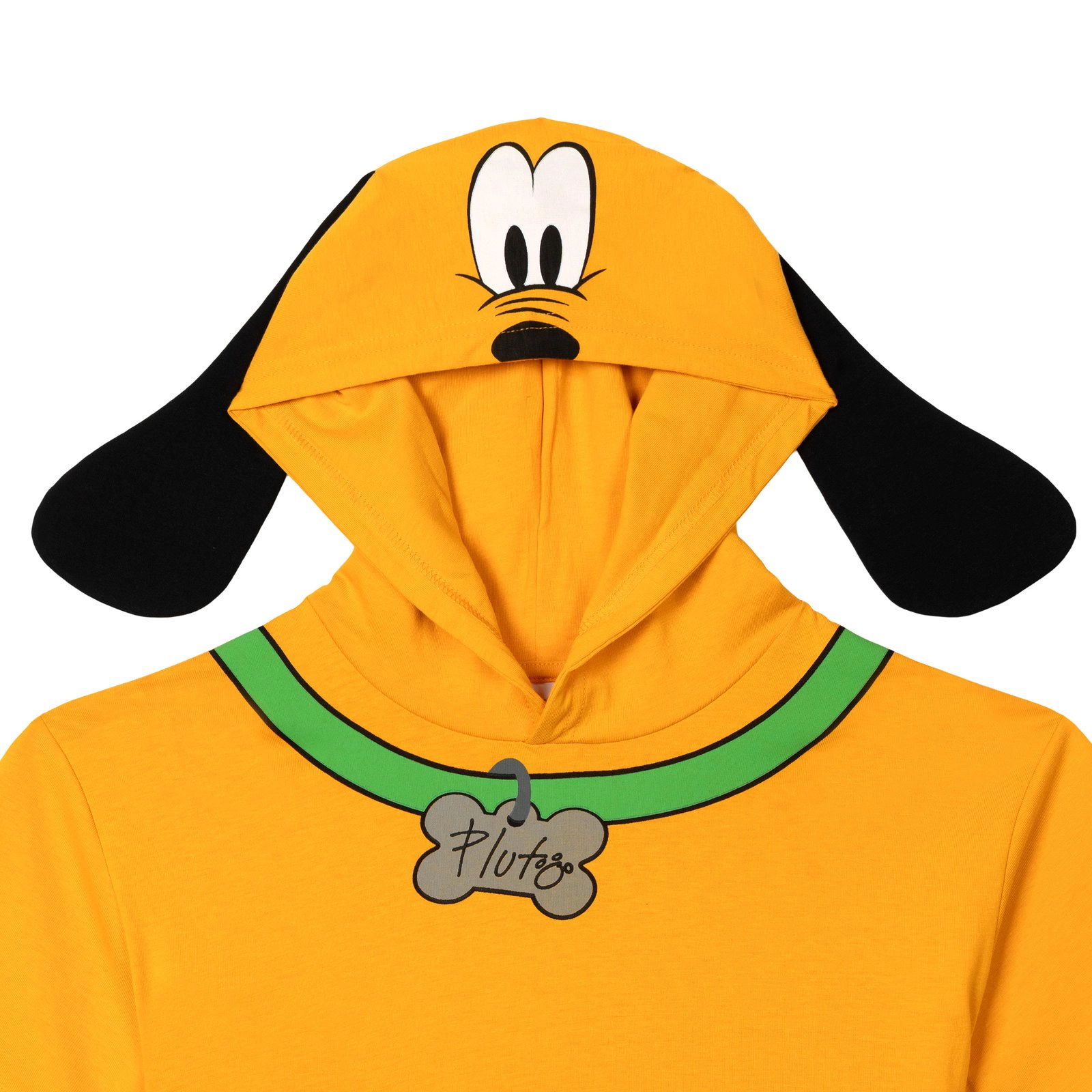 Disney Mickey Mouse Pluto Matching Family Cosplay Hooded T-Shirt