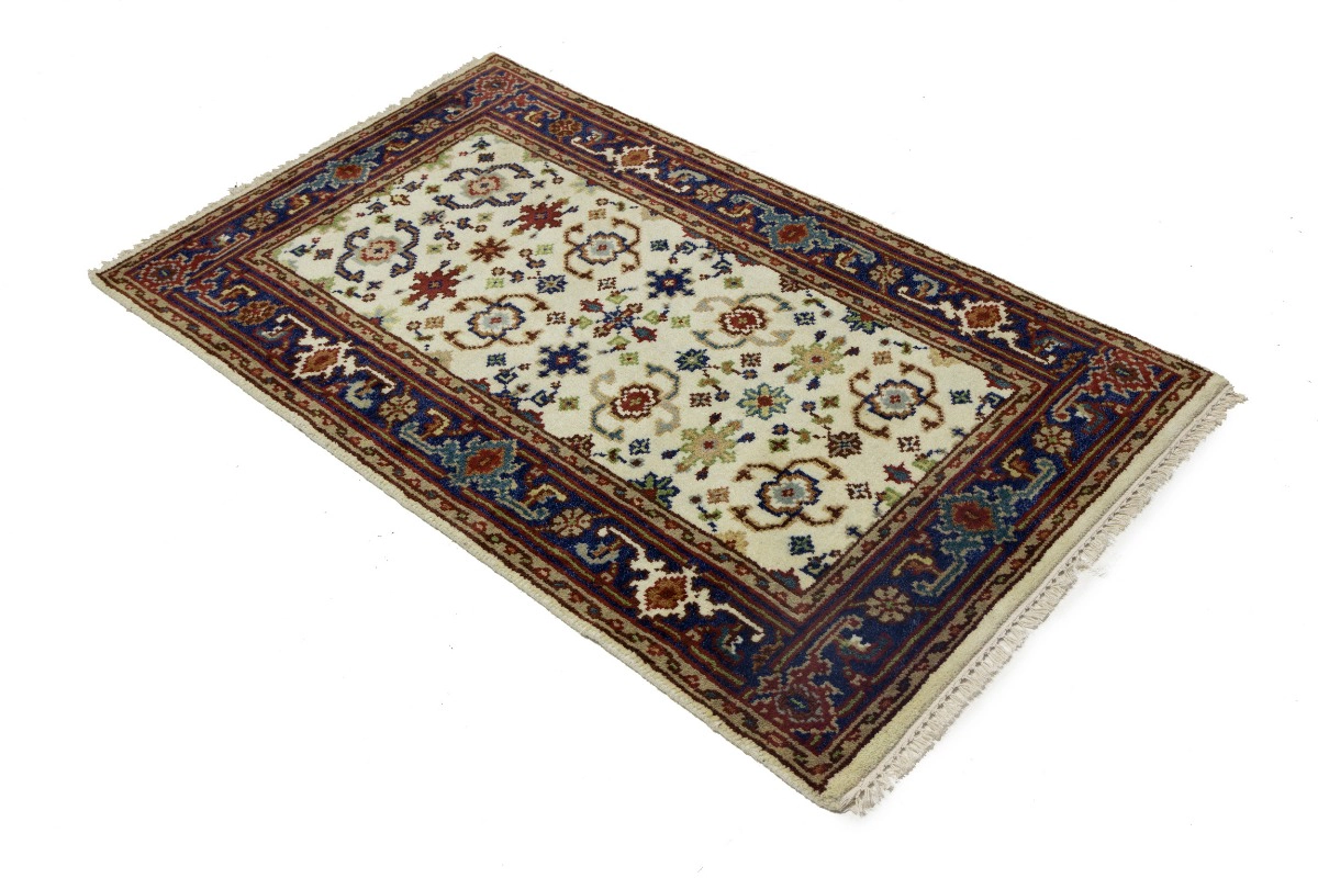 Magic Rugs Cream Floral 3X5 Indo-Mahal Oriental Rug