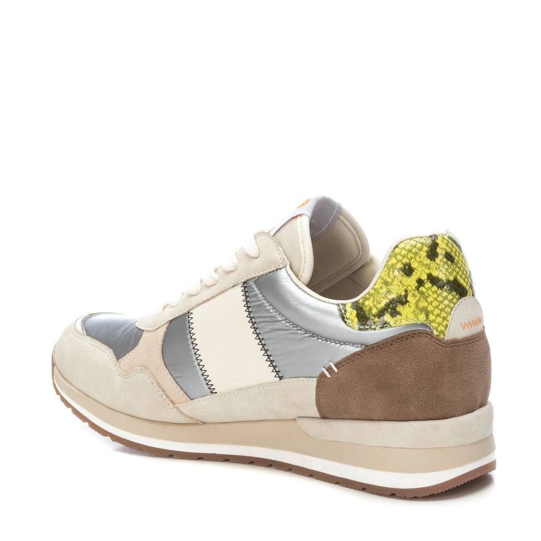 Refresh Women's Casual Sneakers Lace-Up with Side Zipper