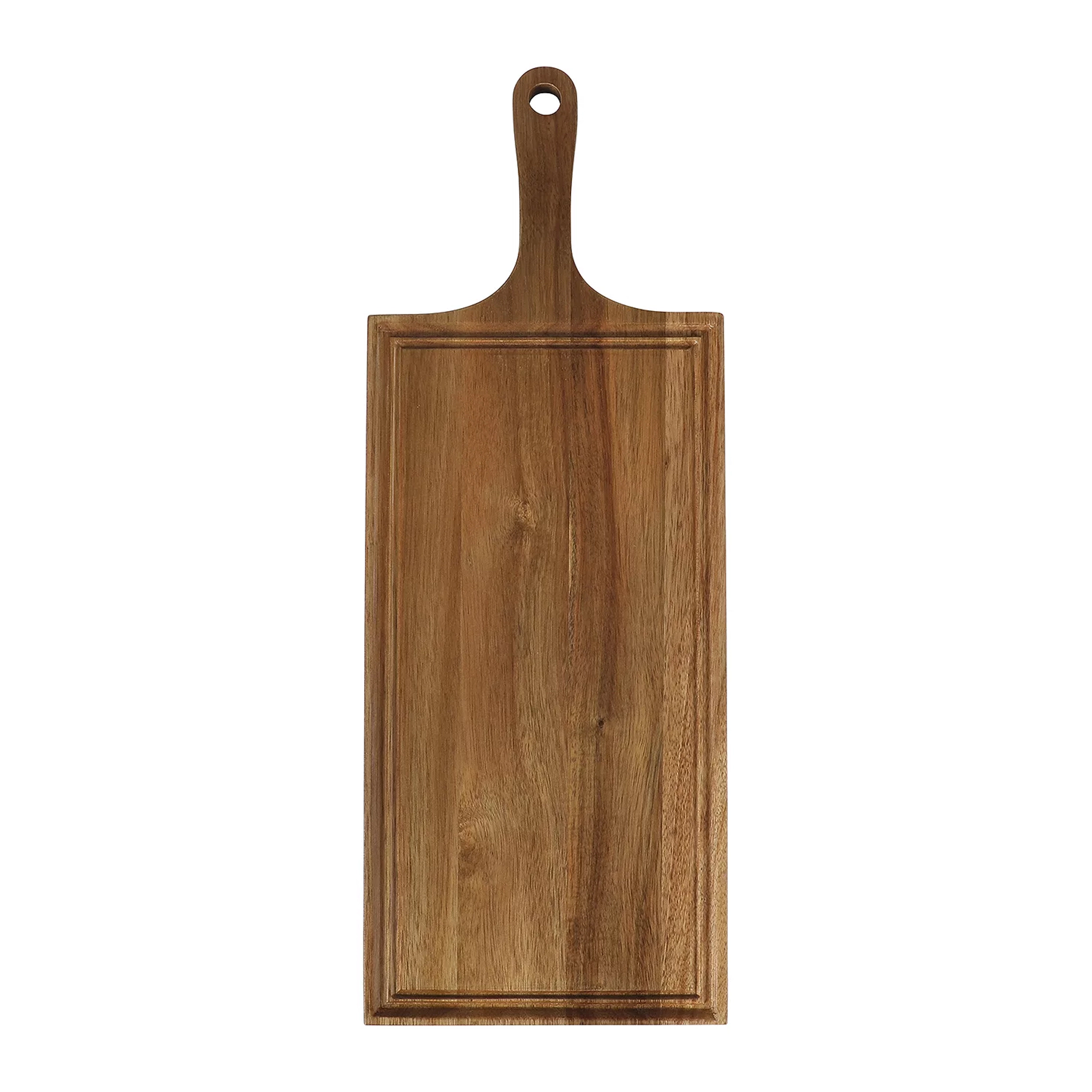Martha Stewart Meadowhouse 20 x 7.5 Inch Acacia Wood Charcuterie Board in Brown