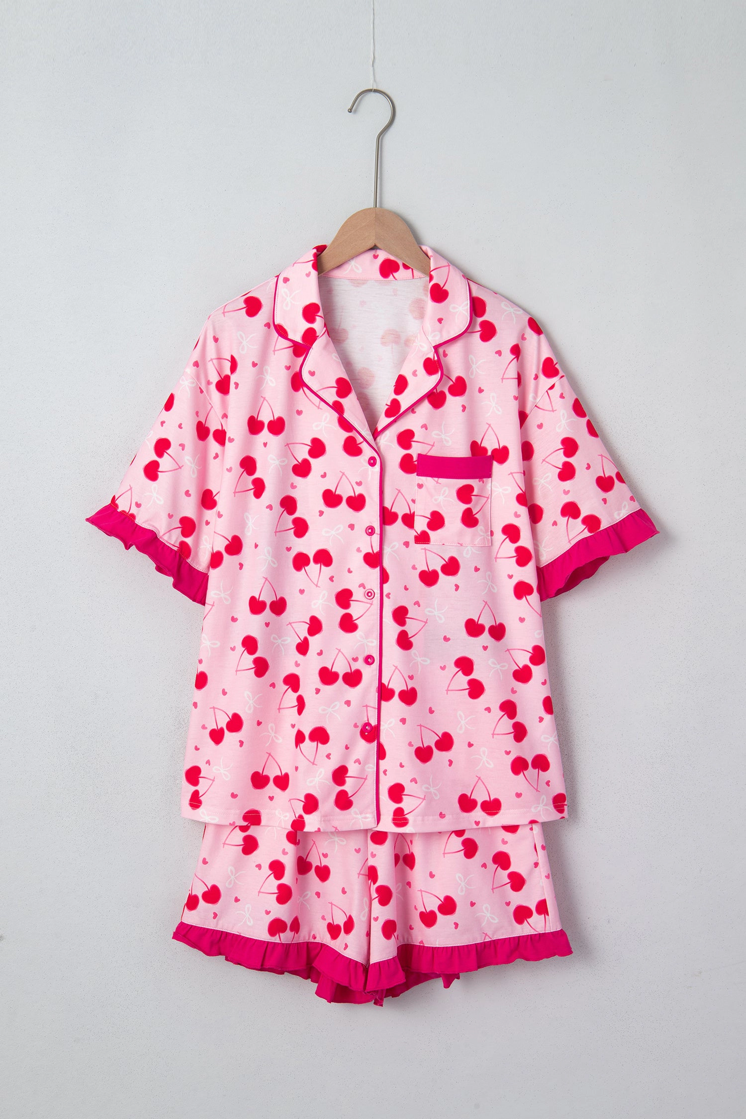 Threaded Pear Women's Stephanie Edge Short Pajama Set