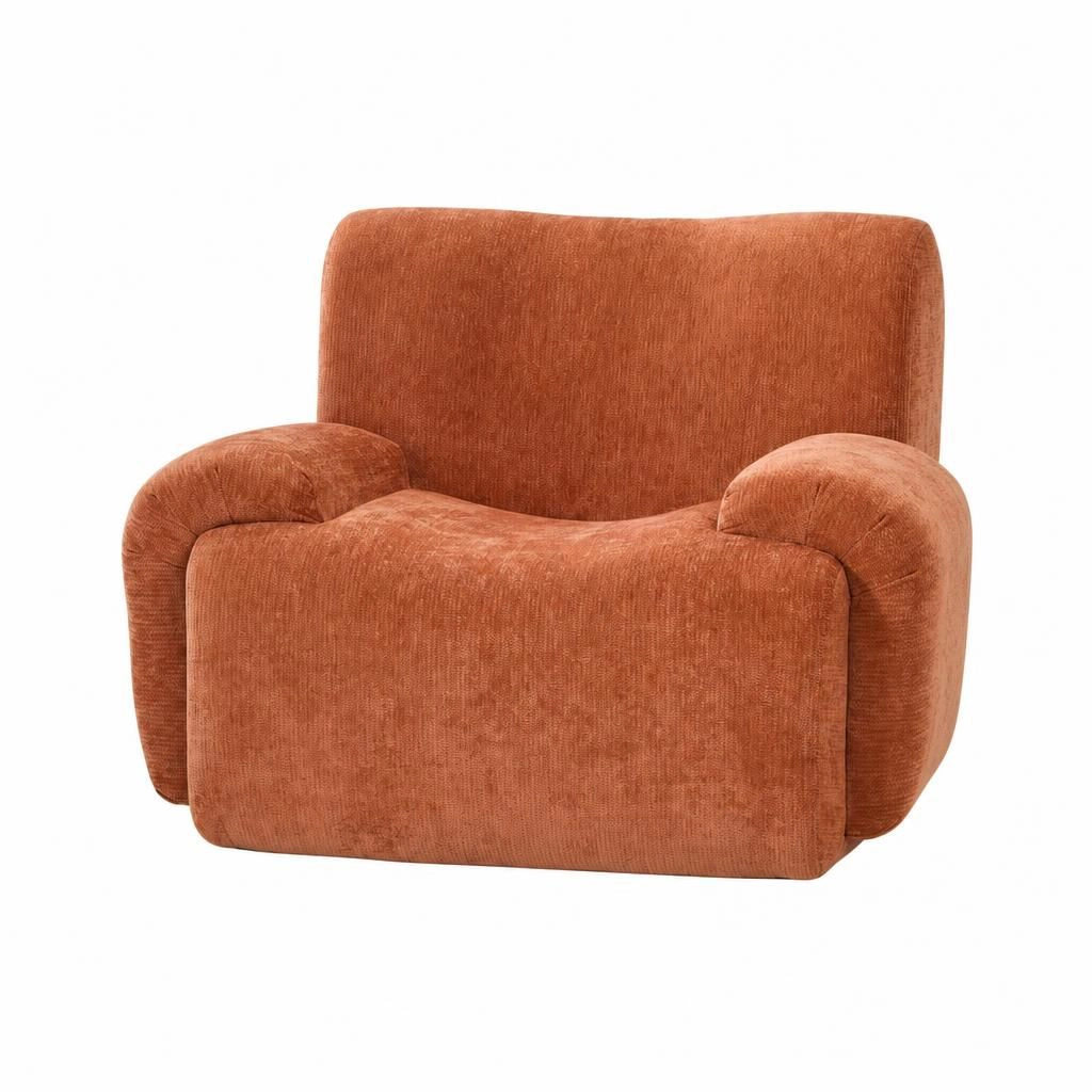 GOODSILO Soft Upholstered Accent Floor Seating Chair