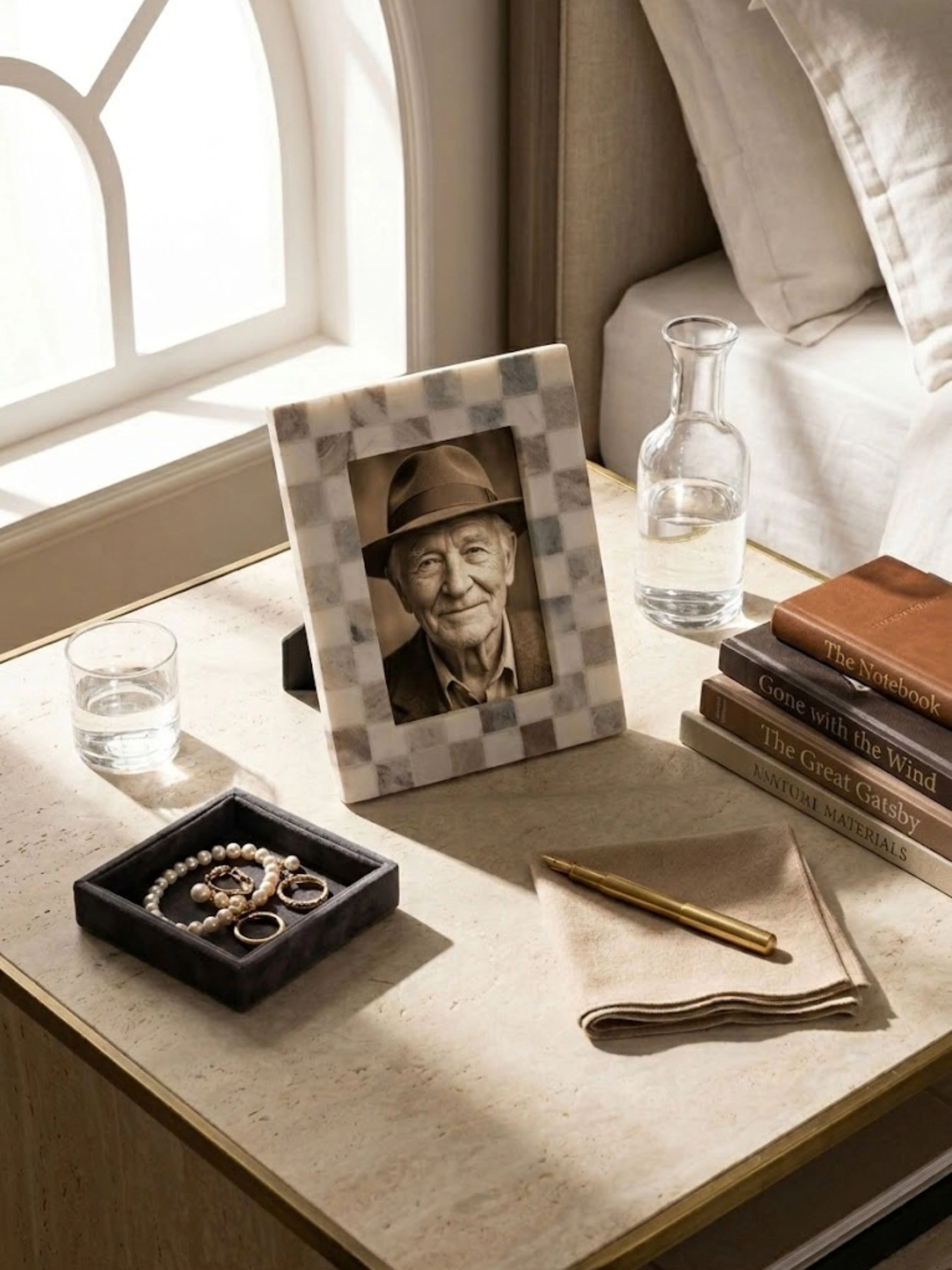 GAURI KOHLI Austen Green Onyx Picture Frame