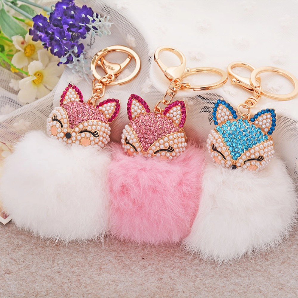 Wardrobe Whimsy Animal Key Chain Creative Novelty Charm Keychain for Car