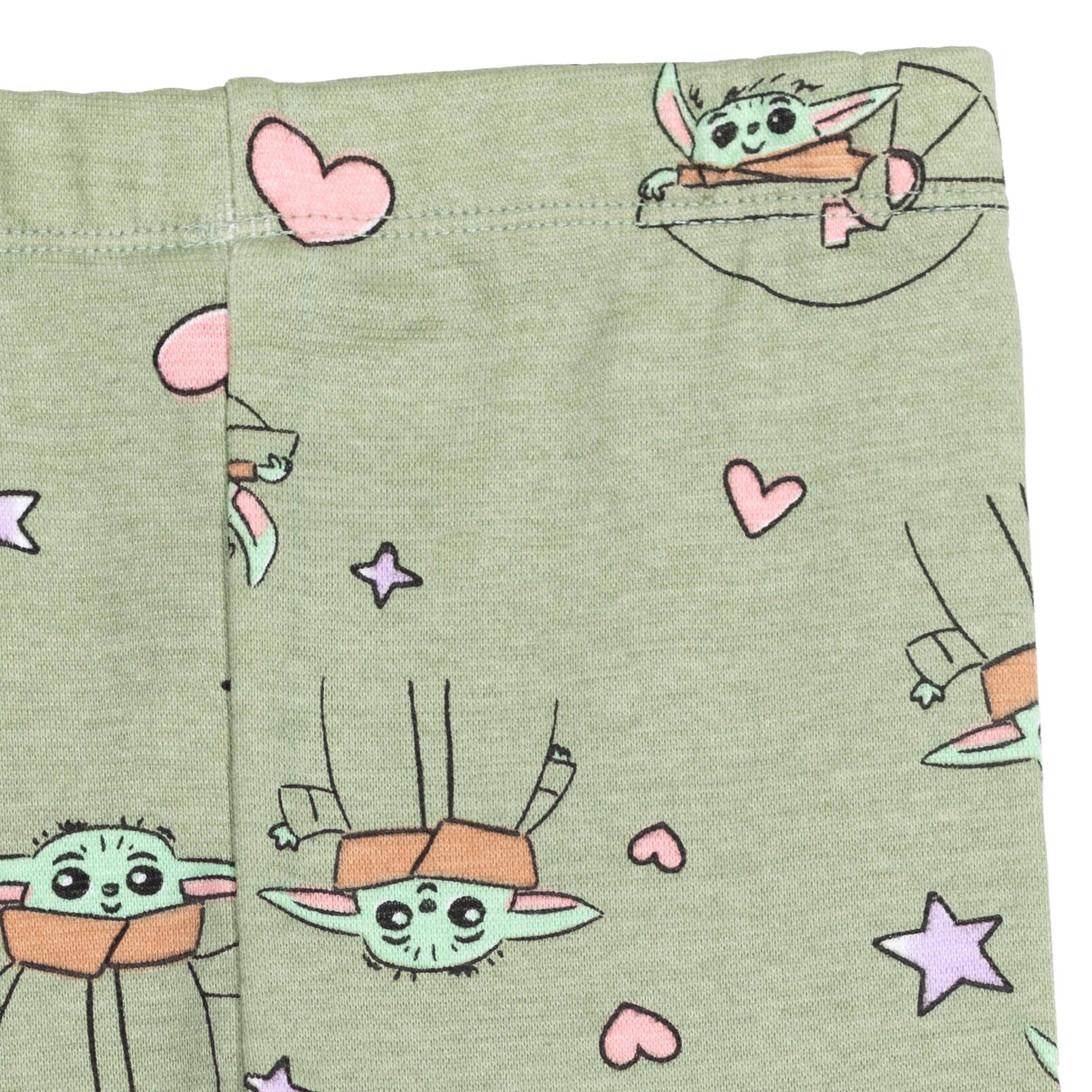 Star Wars The Mandalorian Grogu Girls' 2-Piece Long Sleeve Tee and Leggings Set