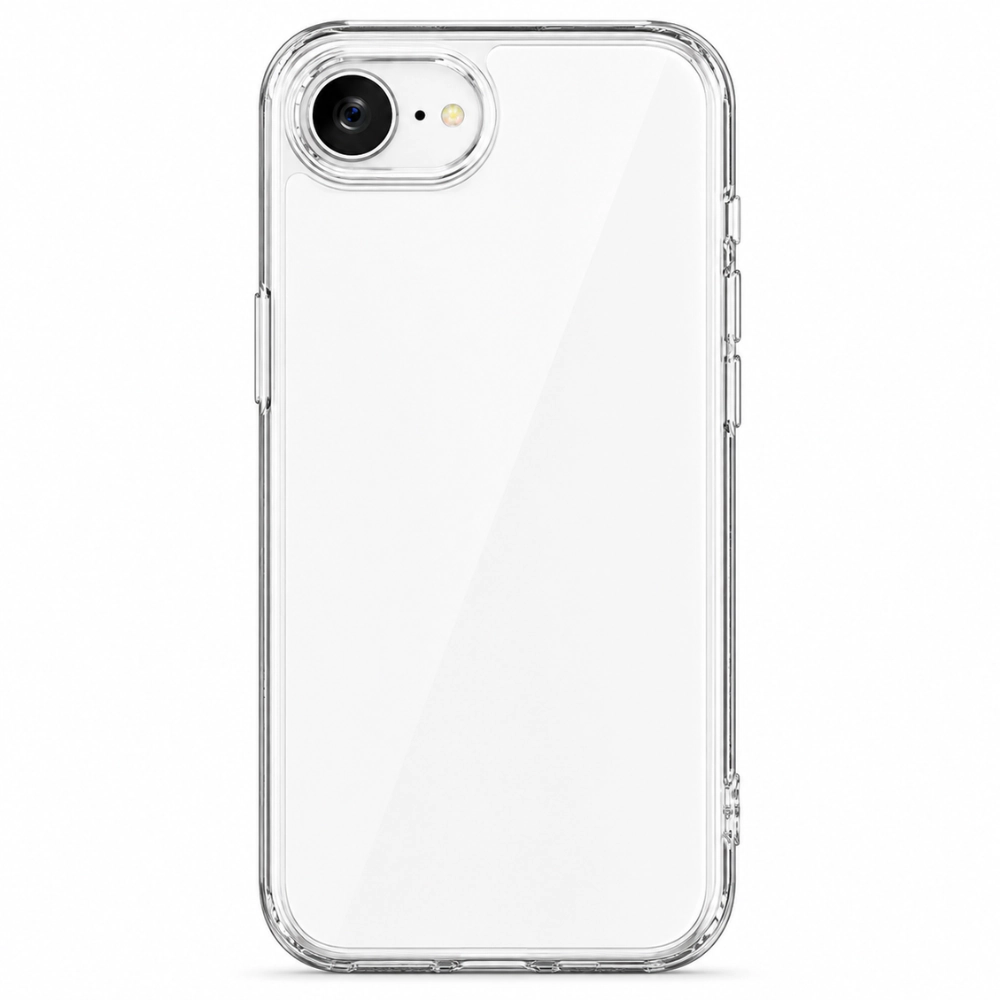 Qixxronics for iPhone 17e Phone Case Clear Shockproof Cover Protective Cellphone Case