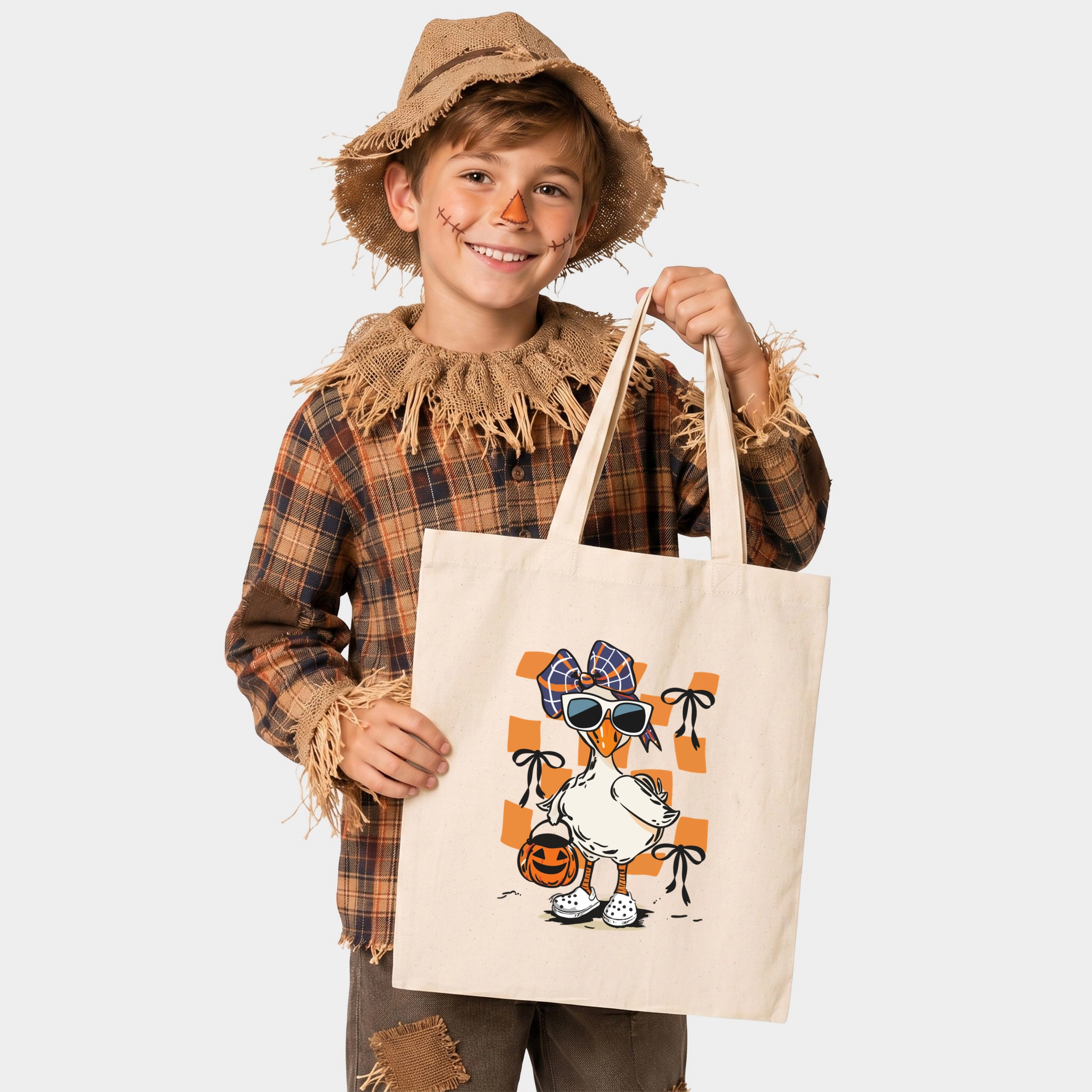Simply Sage Market - Canvas Tote - Halloween Goose