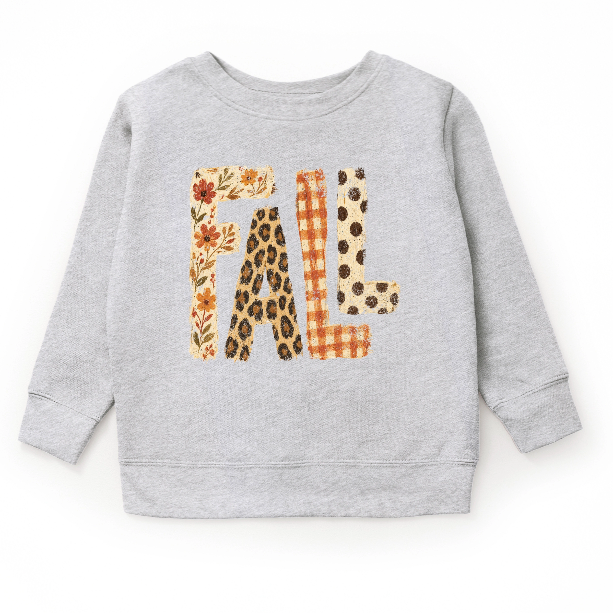 The Juniper Shop - Youth Graphic Sweatshirt Fall Bold Patterns