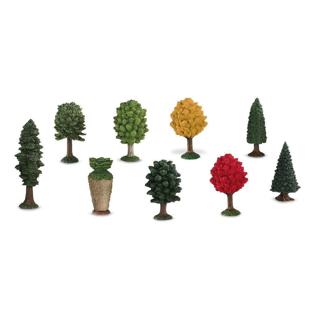 Safari Ltd. - Trees TOOB - contains 9 Mini Figurines