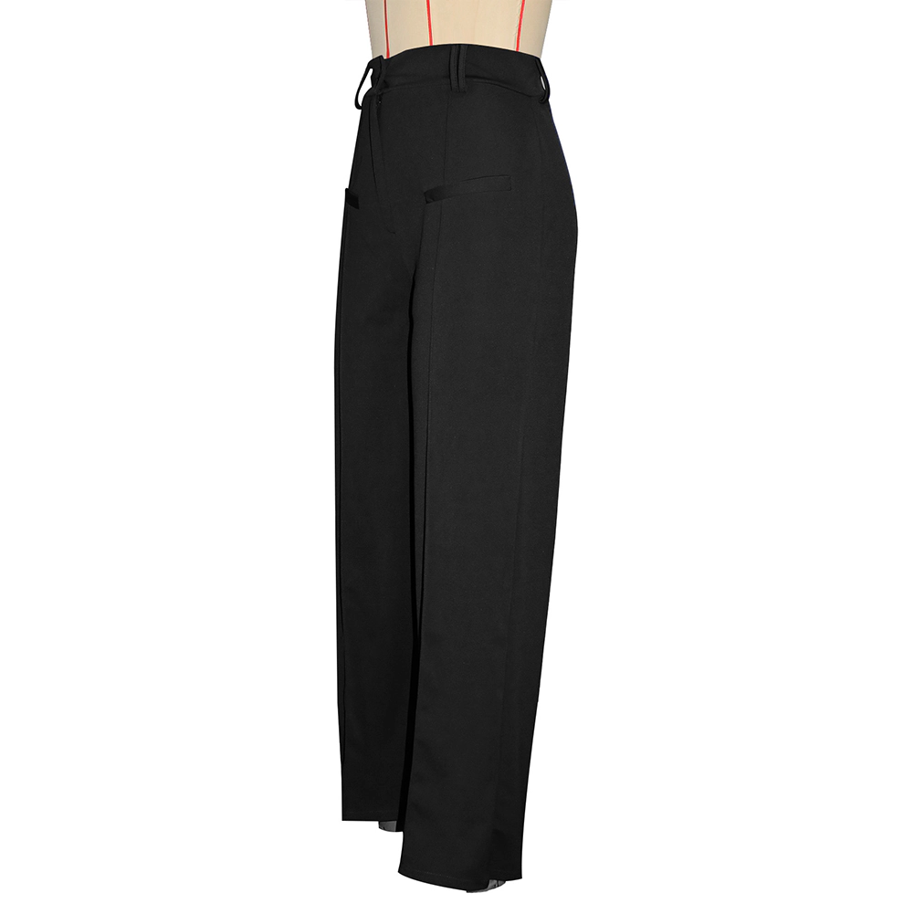 KOJOOIN Women's Wide Leg Dress Pants Tailored Flare Trousers Business Causal Slacks Palazzo