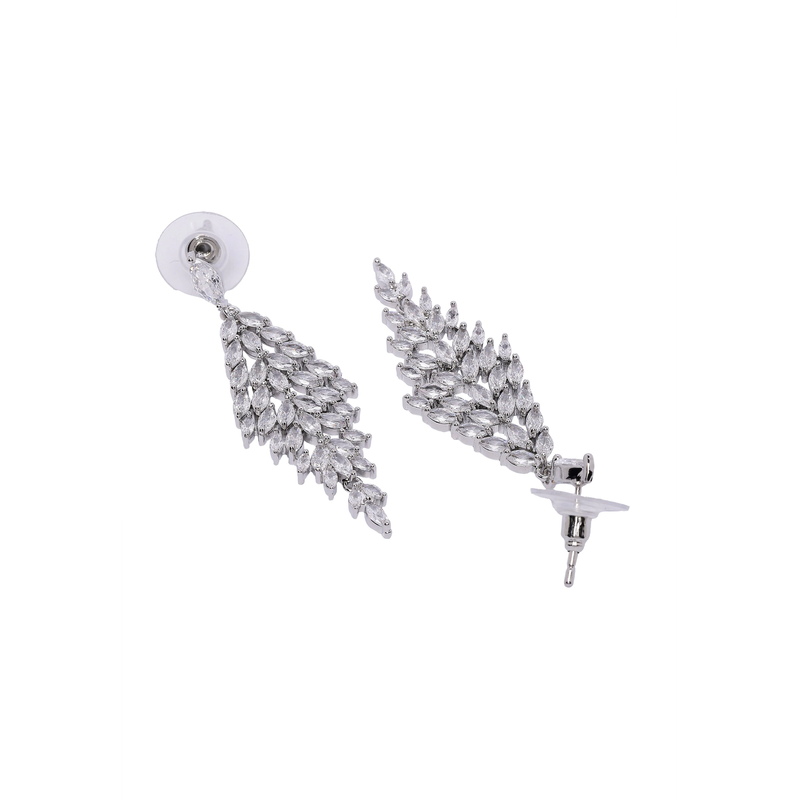AGP PARIS Womens Diamond Dew Drop Earrings