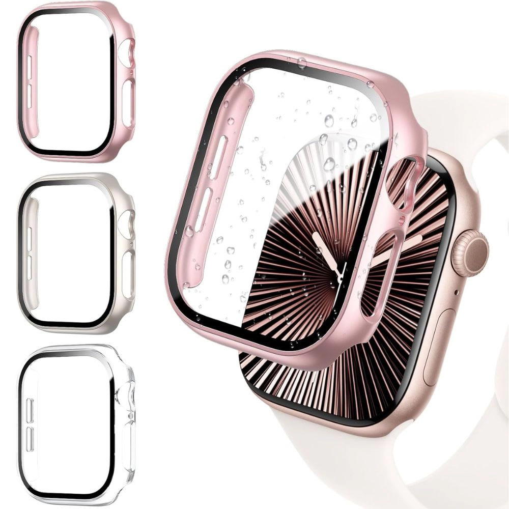 OneLink Gadgets 3 Pack Apple Watch Screen Protector Cases