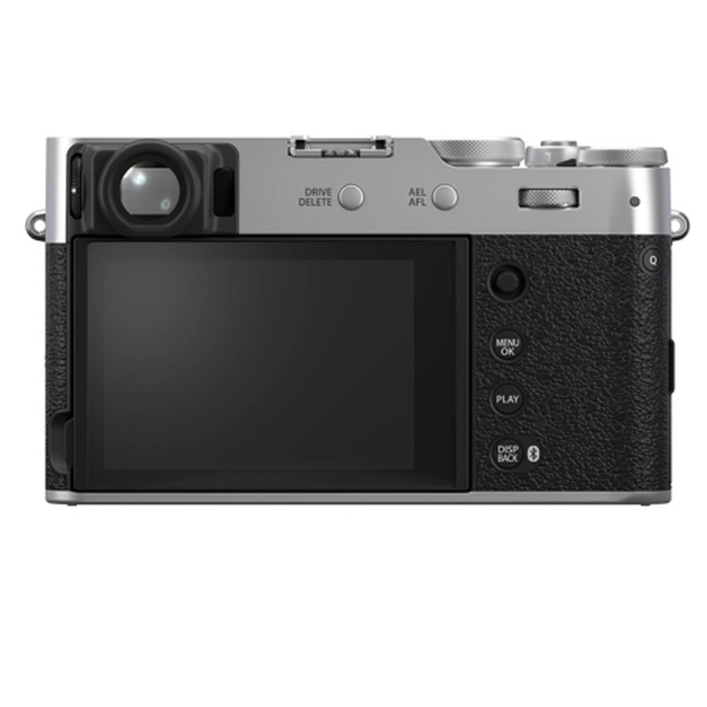 FUJIFILM X100VI Digital Camera (Black) (16821913) + 128GB Card + Card Reader + Battery + Charger + Carrying Case + Flex