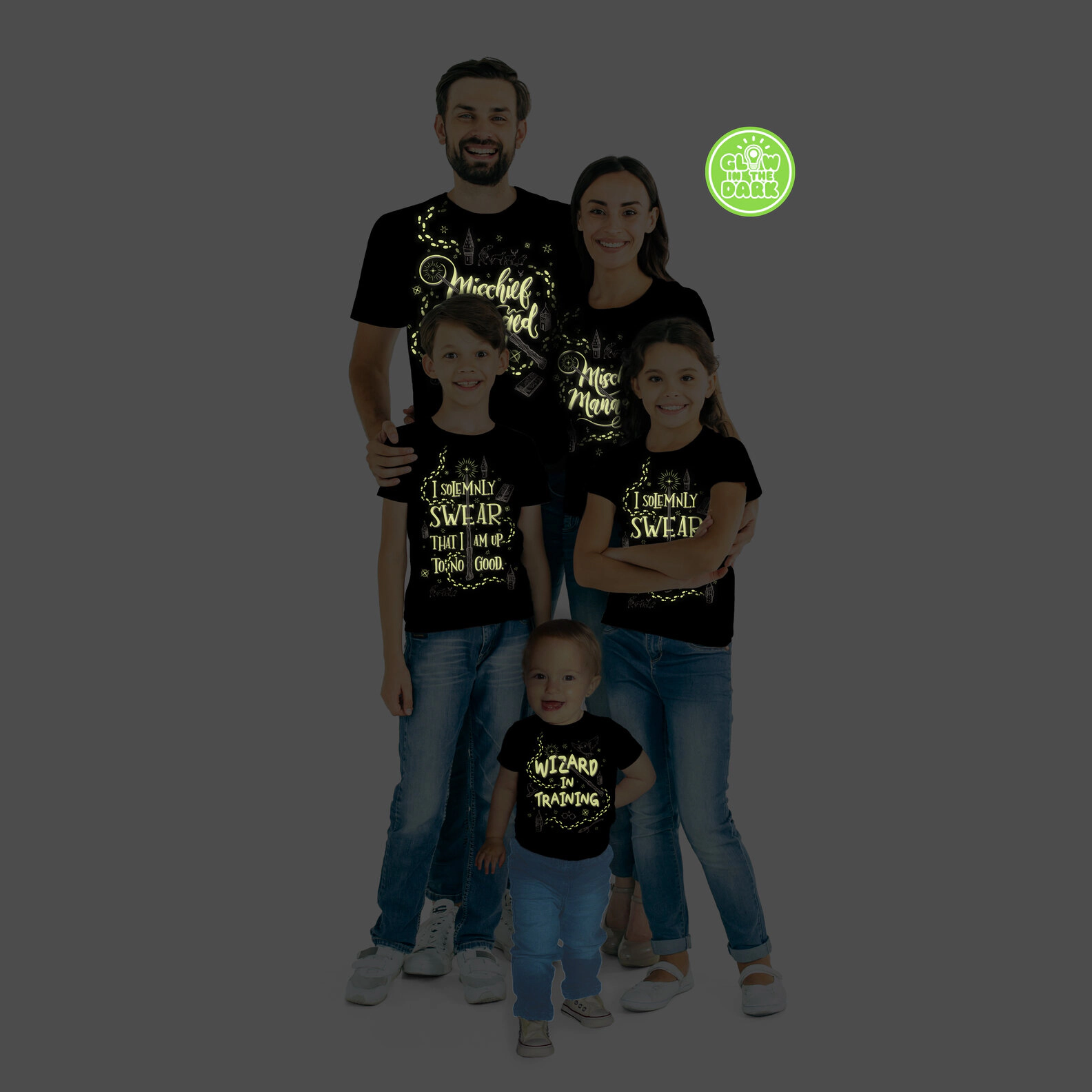 Harry Potter Matching Family Short Sleeve Graphic T-Shirt