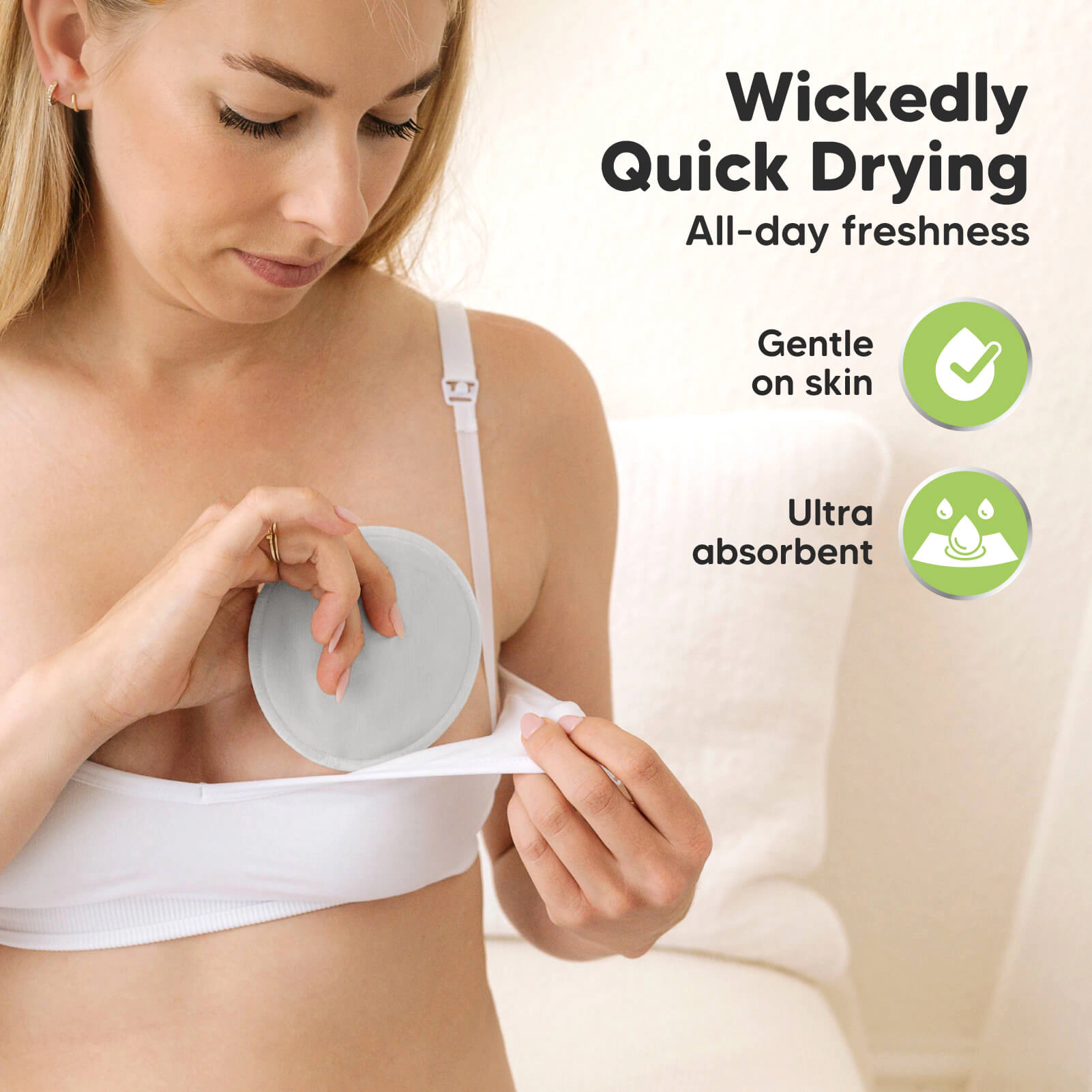 KeaBabies Soothe Nursing Pads