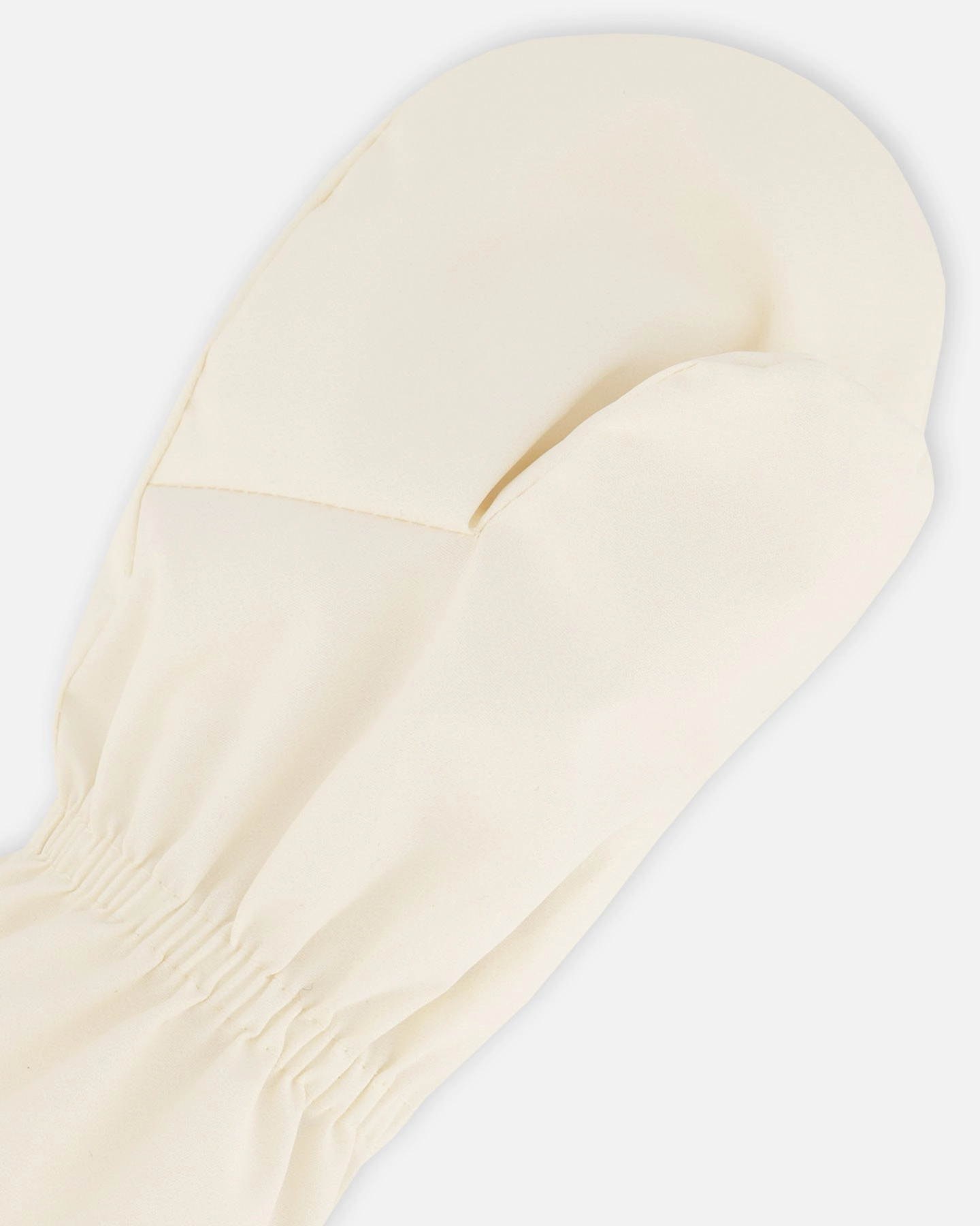 Deux par Deux Unisex Lined Mittens with Extended Cuffs and Connector String