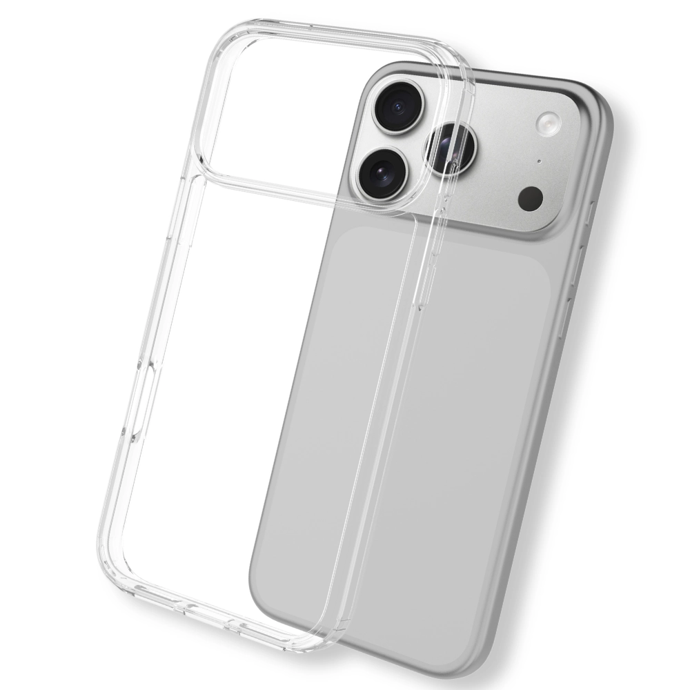 Qixxronics Phone Case for iPhone 17 Pro Protection Cover for iPhone 17 Pro Clear Mobile Cover