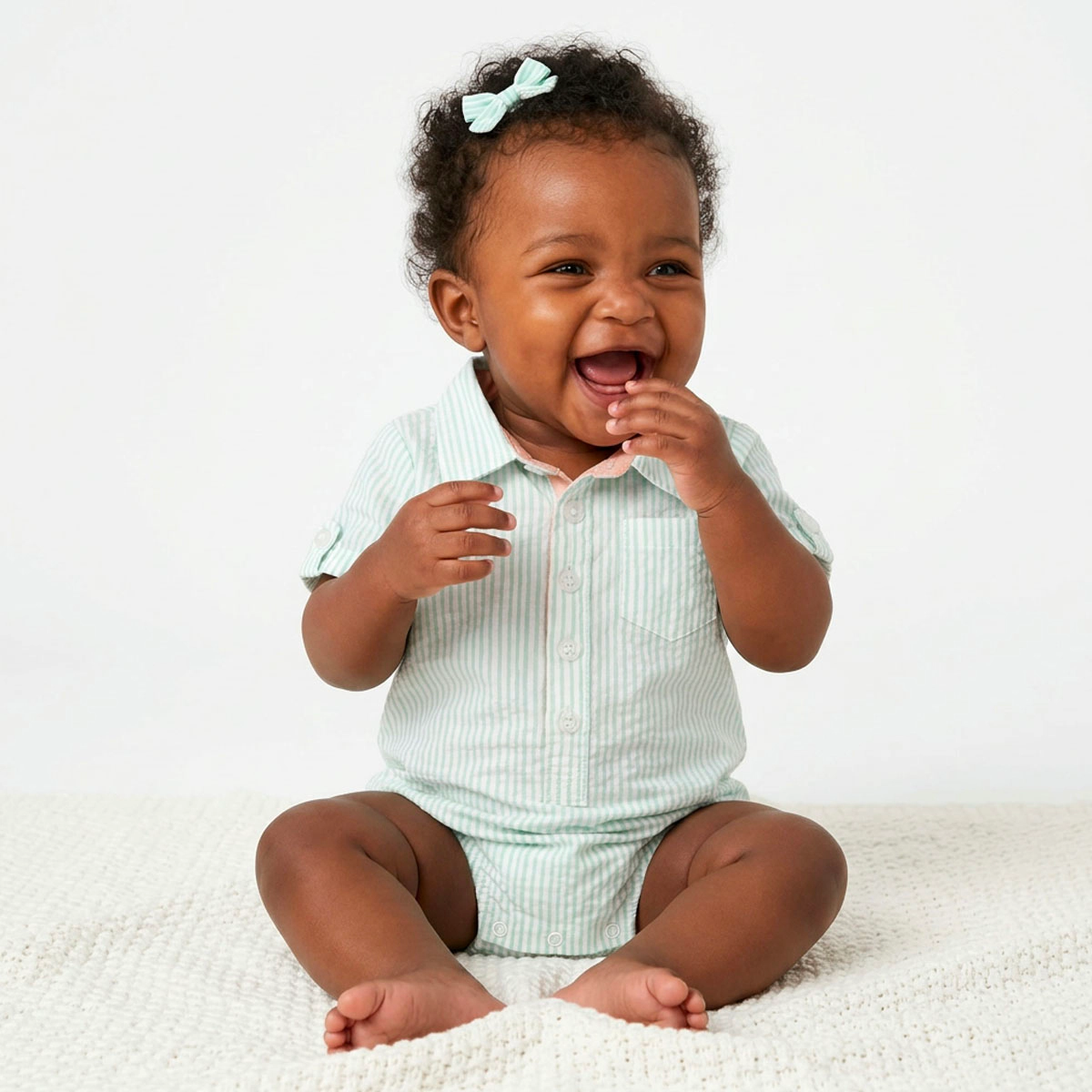 Rockets of Awesome Woven Bodysuit For Baby Boy