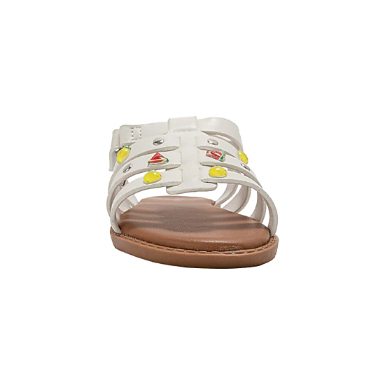 bebe Girl's Sandals - Strappy Flat Sandals and Studded Summer Shoes