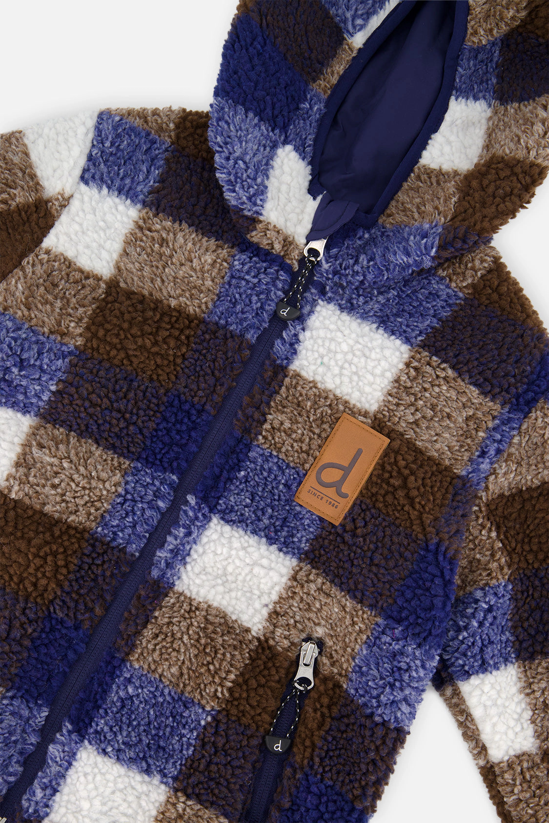 Deux par Boys Sherpa and Water-Resistant Reversible Mid-Season Jacket