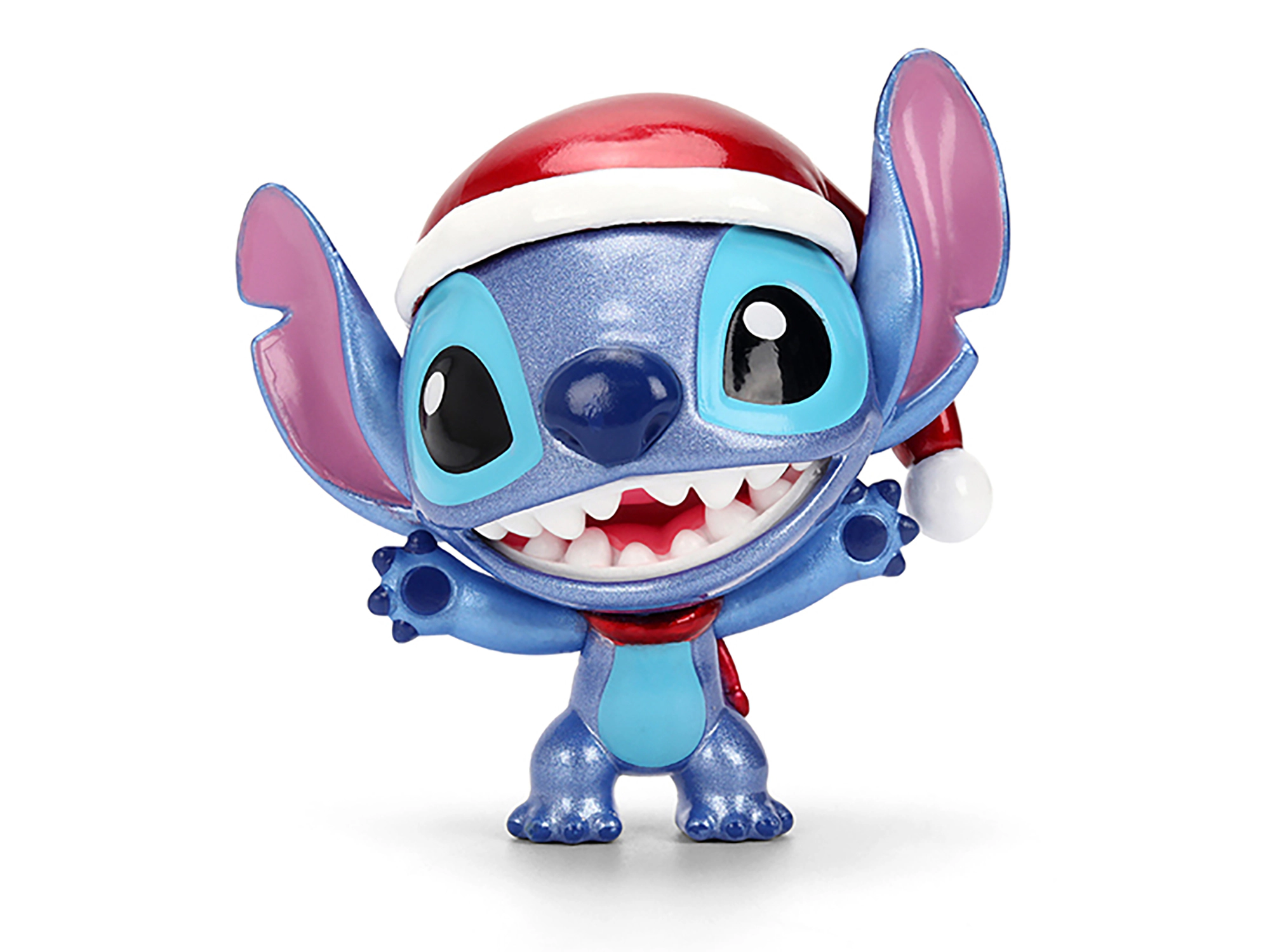 Jada Set of 4 Diecast Figures "Disney's Stitch Christmas Edition" "Metalfigs" Series by Jada