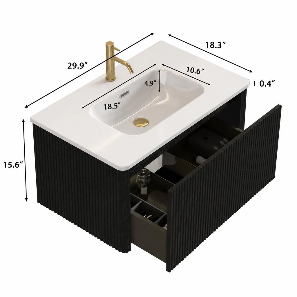 ELEMENT ACE Modern Bathroom Vanity Cabinet