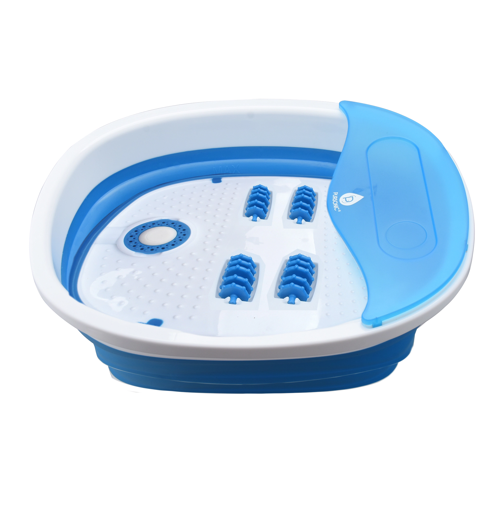 Pursonic Unisex Portable Collapsible Wireless Foot Spa Massager