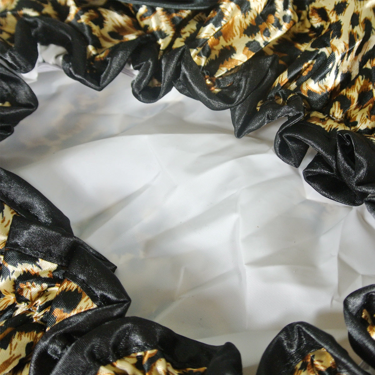 Wrapables Women's Stylish Satin Shower Cap