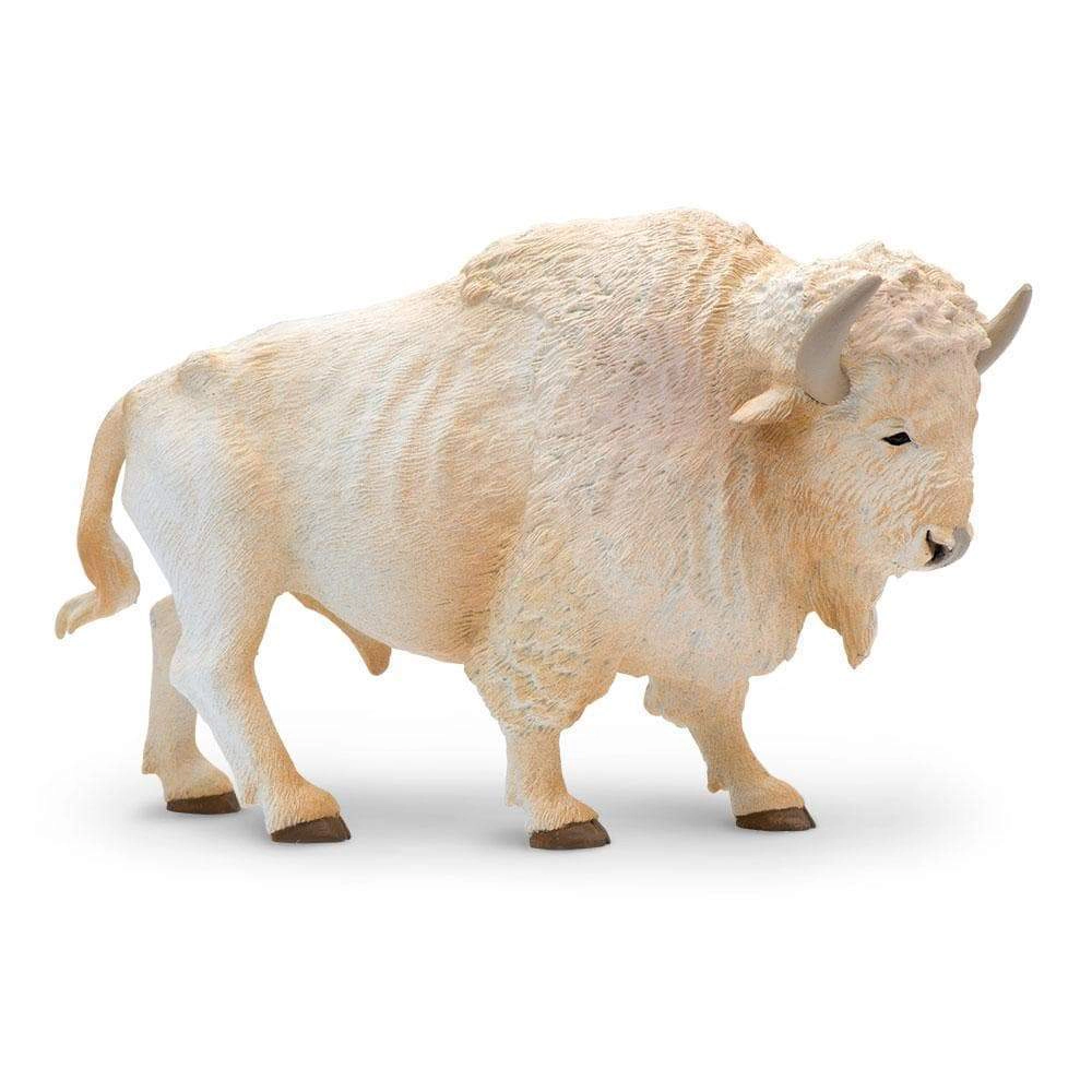 Safari Ltd. - White Buffalo Kids Toy Figure