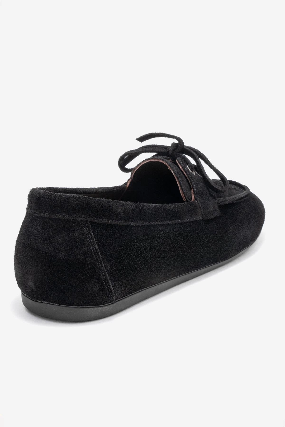 Forever & Always Womens Lorven Leather Lace Up Loafer