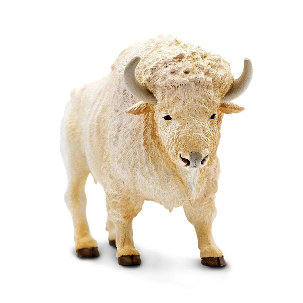Safari Ltd. - White Buffalo Kids Toy Figure