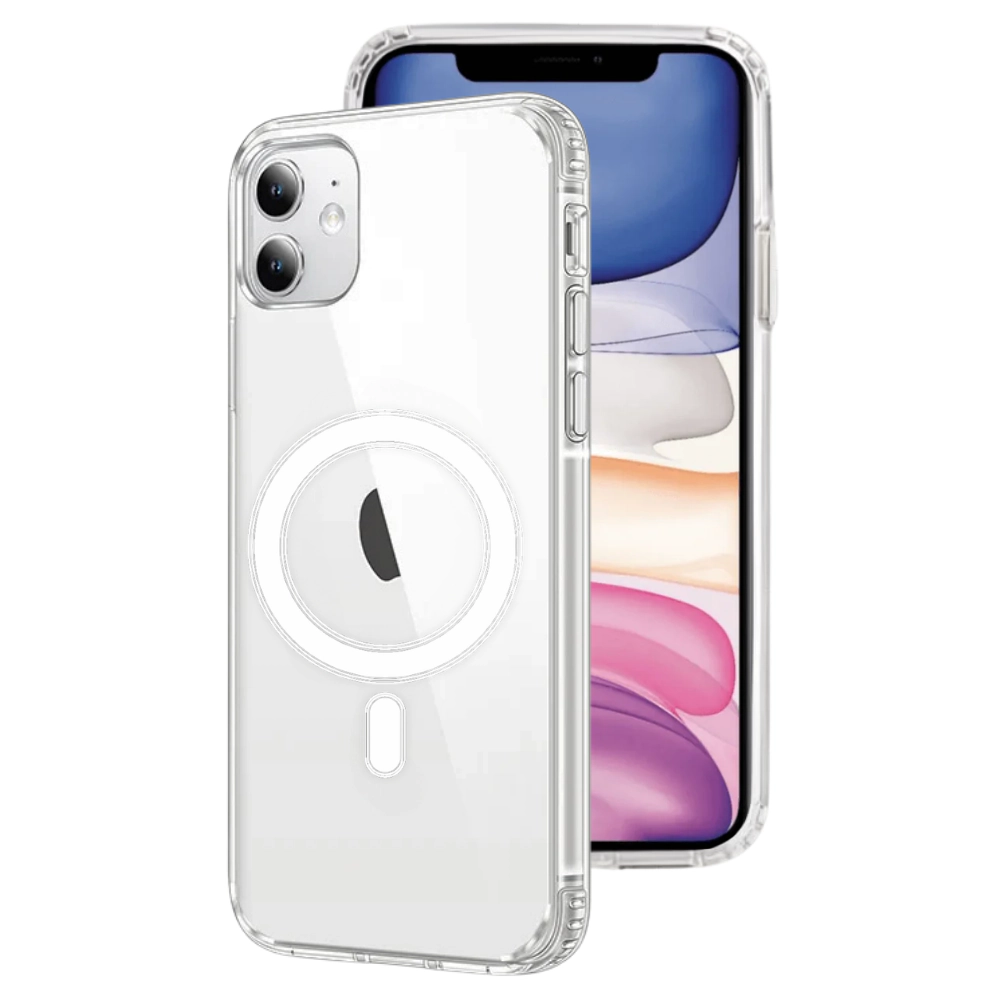Qixxronics Magnetic Phone Cover for iPhone 11, Shockproof Magnetic Case Compatible with iPhone 11
