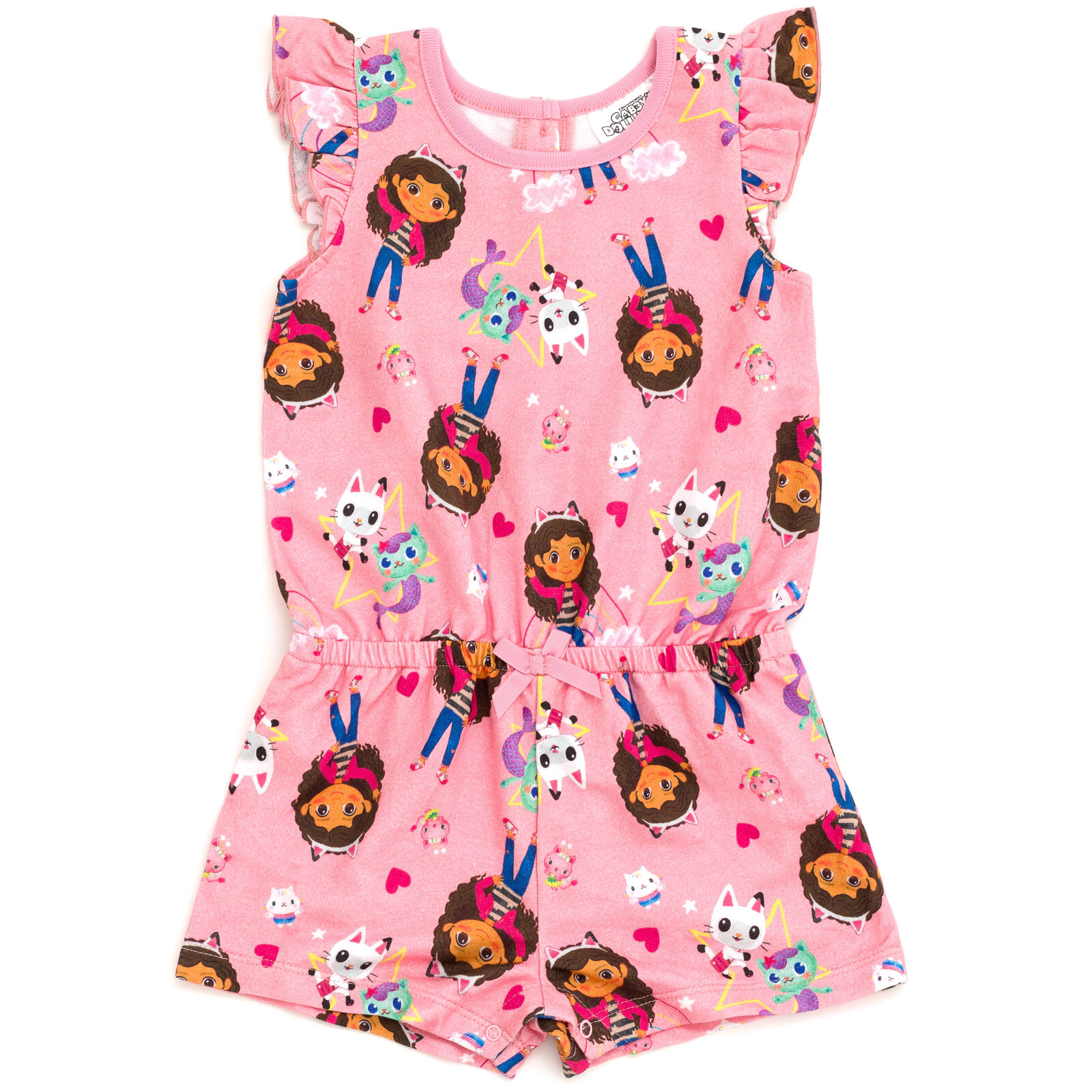 Dreamworks Gabby's Dollhouse Girls' Sleeveless Skater Romper