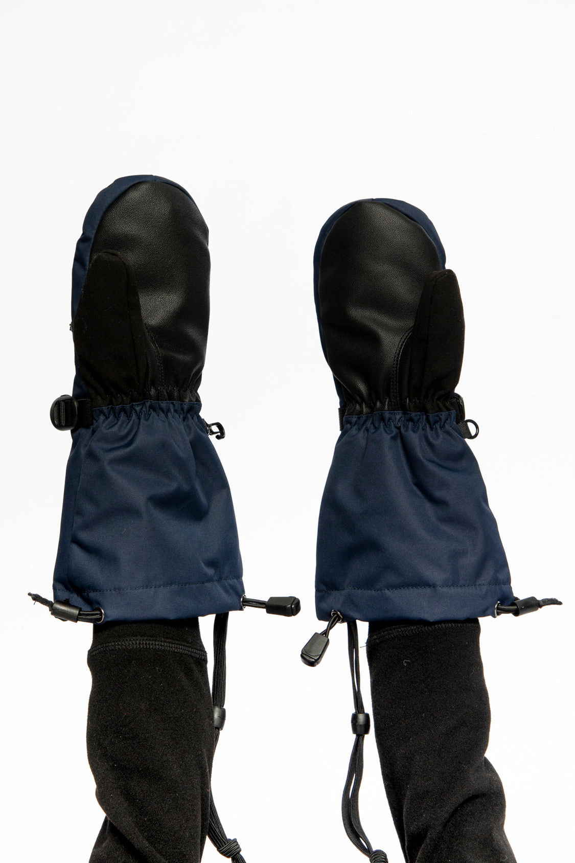 Deux par Unisex Teknik Cordura-Reinforced Winter Mittens with Zippered Pocket