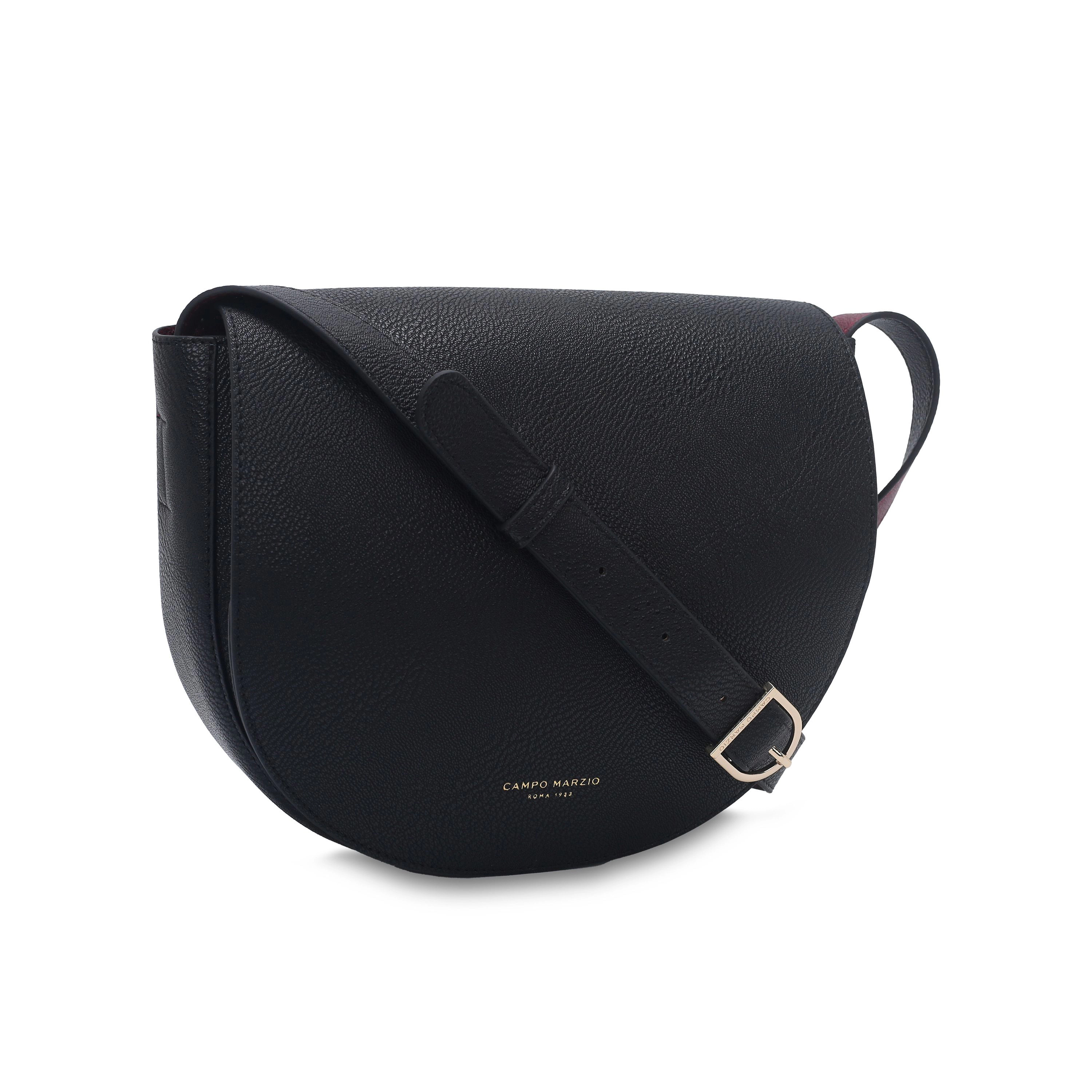 Campo Marzio Roma 1933 Women's Christina Saddle Bag With Magnetic Button Closure