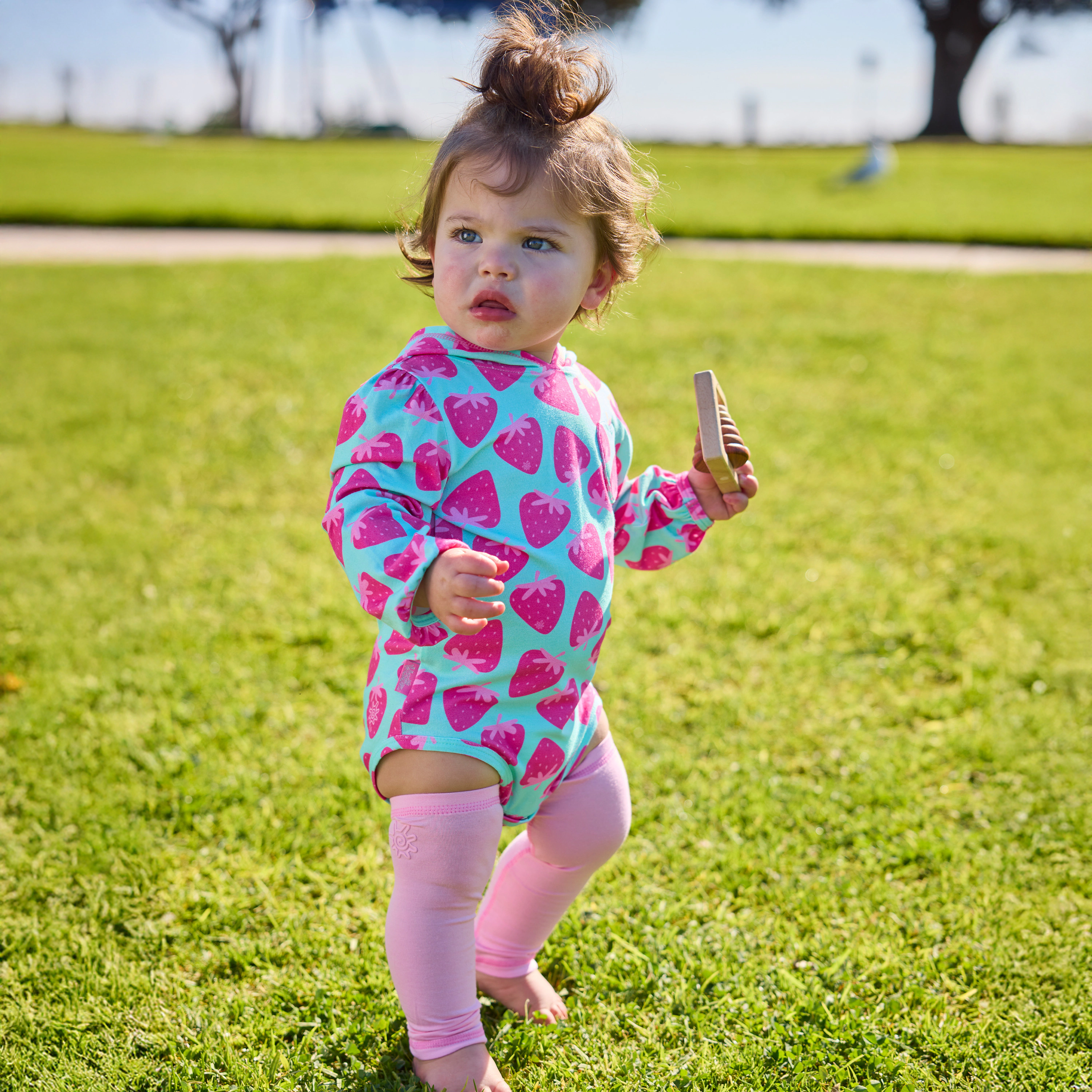 UV Skinz Baby Girl's Hooded Sunzie