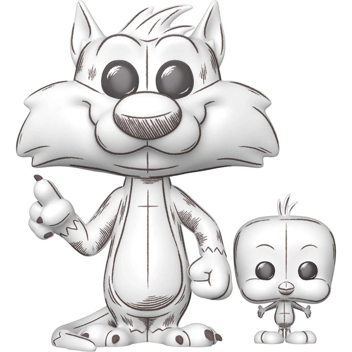 Funko Pop! Looney Tunes Sketch: Sylvester & Tweety #2013