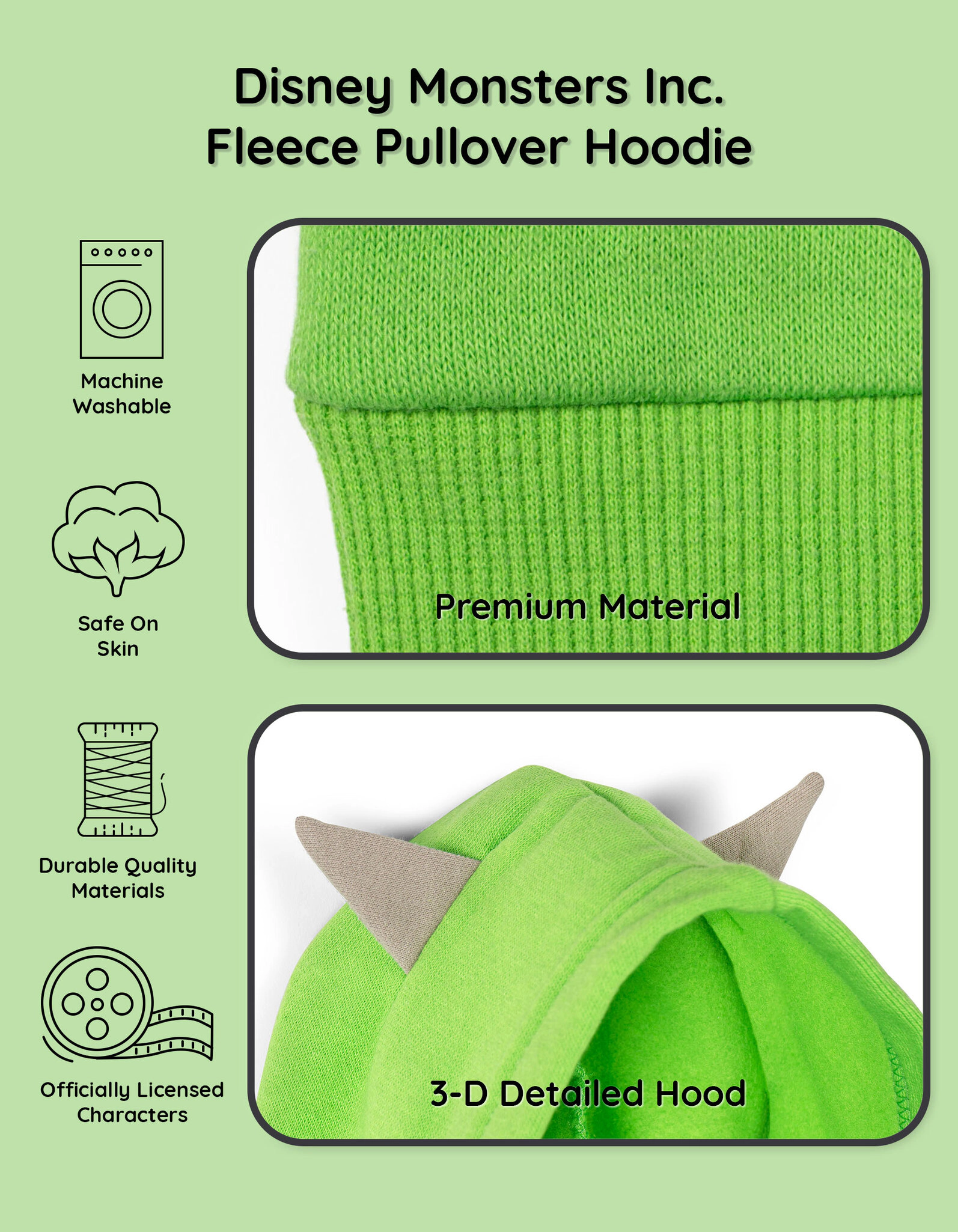 Disney Cosplay Fleece Hoodie