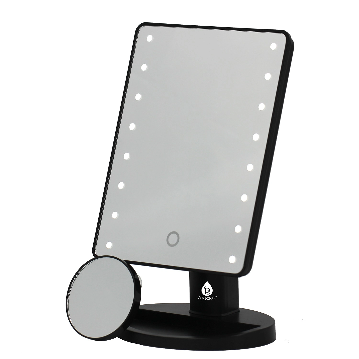 Pursonic Women’s Dimmable LED Lighted Vanity Makeup Mirror with 5X Magnification