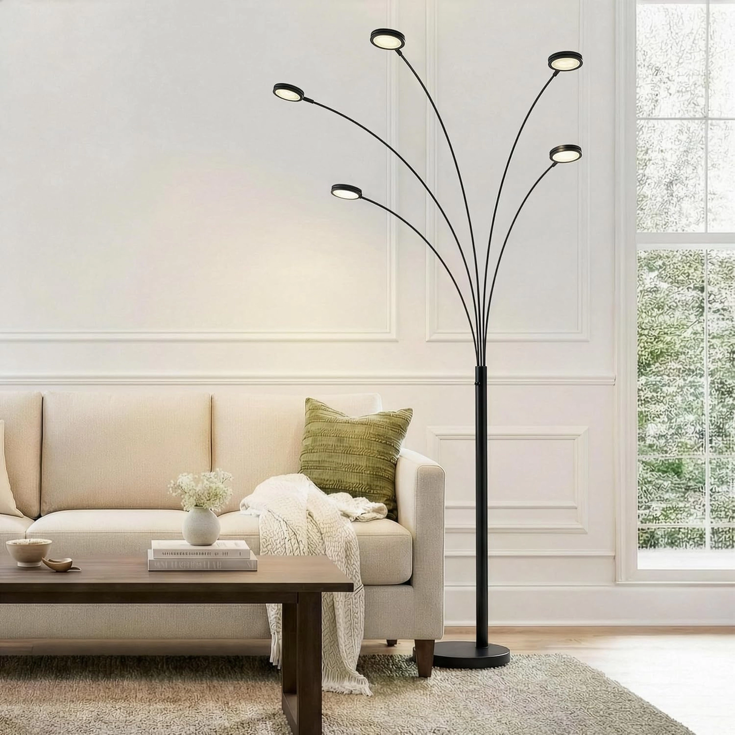 Brightech Orion 5 Arc Tree Floor Lamp