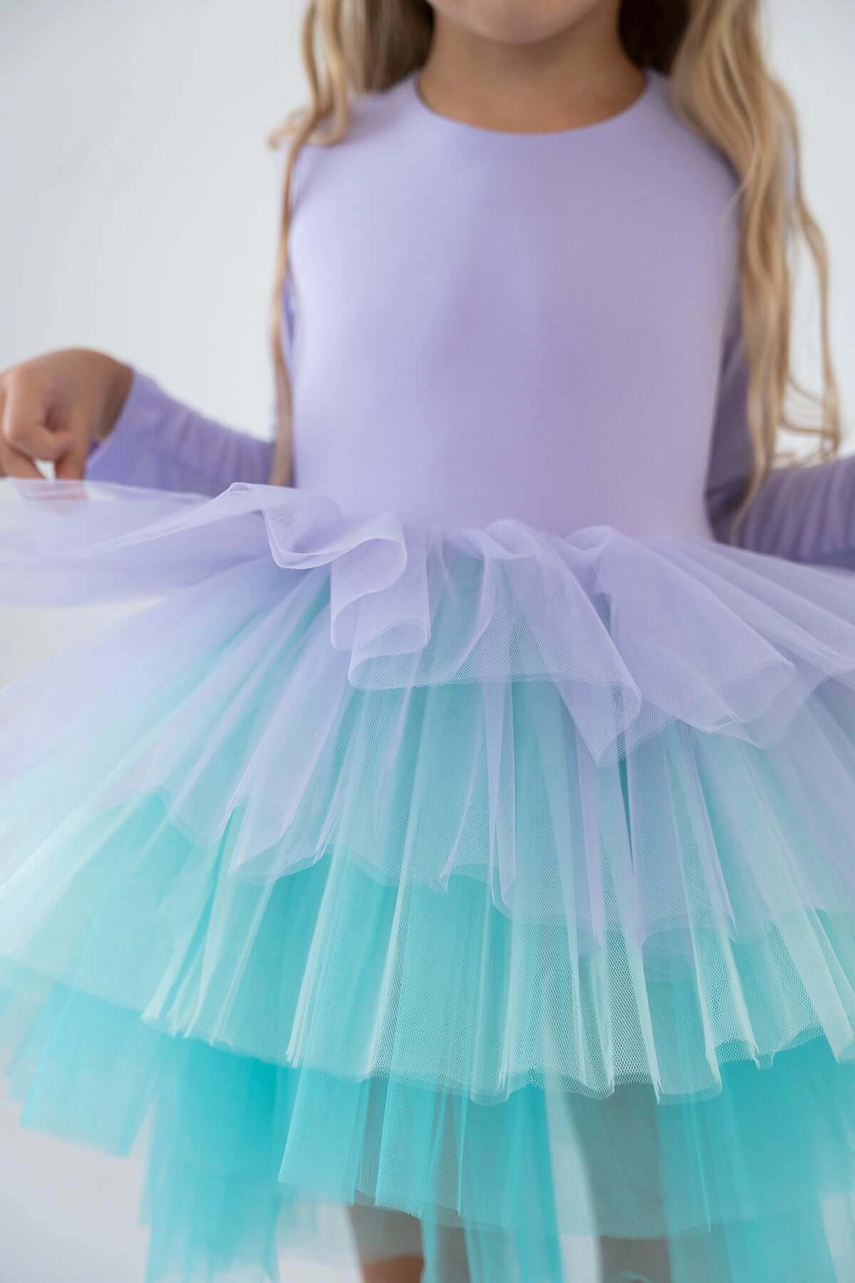 Mini Celebrities Girls Lilac Mermaids Tutu Dress