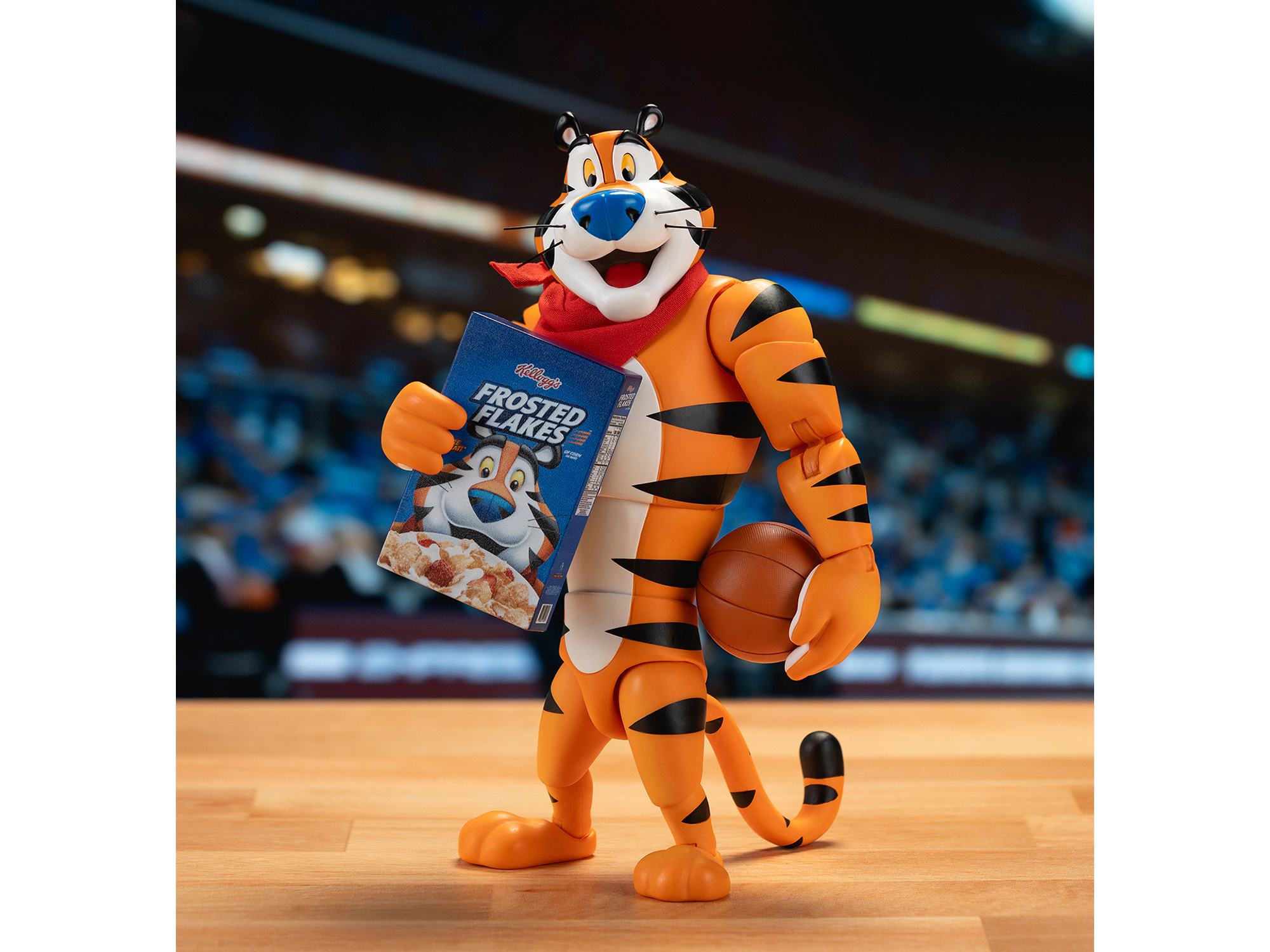 Jada Tony the Tiger 6.75" Moveable Figure with Alternate Hands and Accessories "Kellogg's Frosted Flakes" Model by Jada