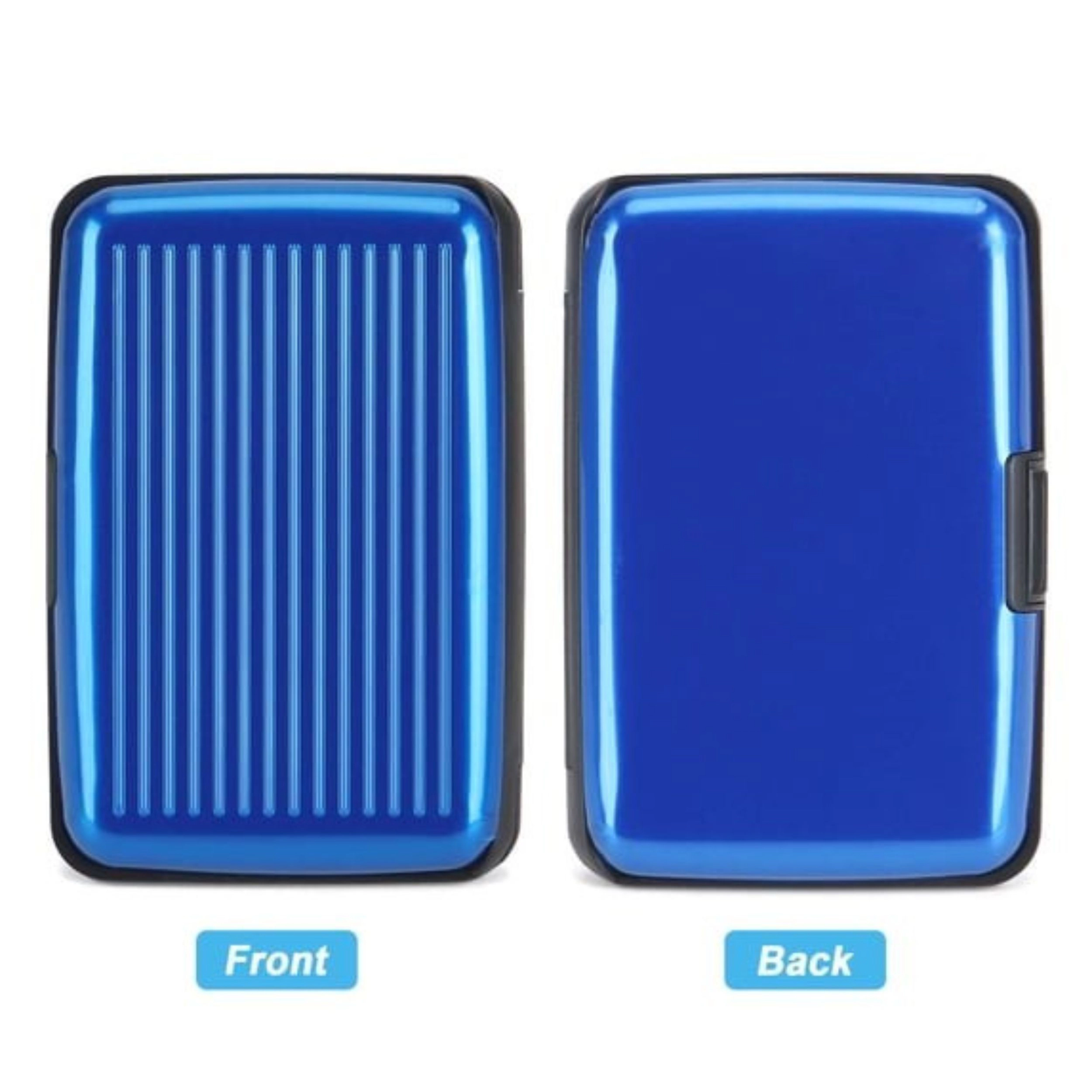 Home Collection RFID Blocking Aluminum Credit Card Holder Wallet with 6 Slots