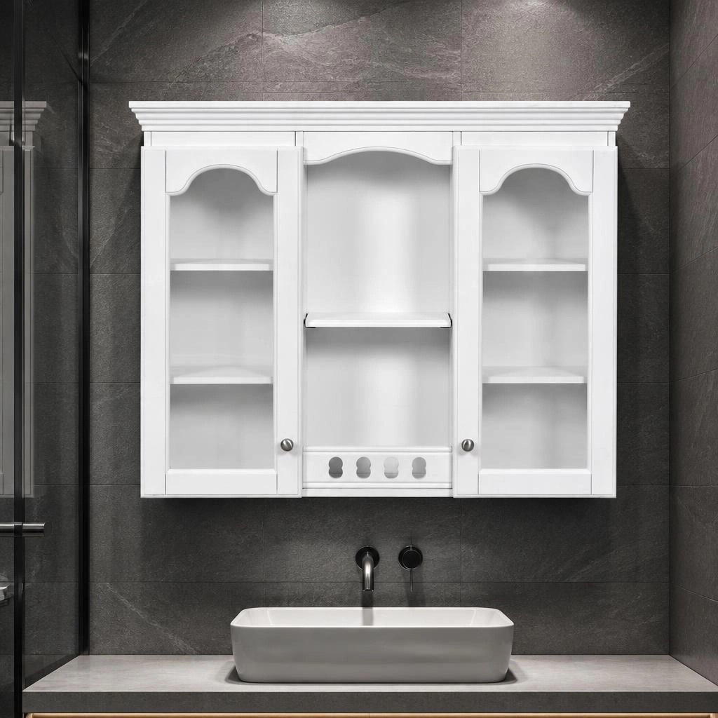 ELEMENT ACE Wall Mounted Bathroom Storage Organizer Cabinet