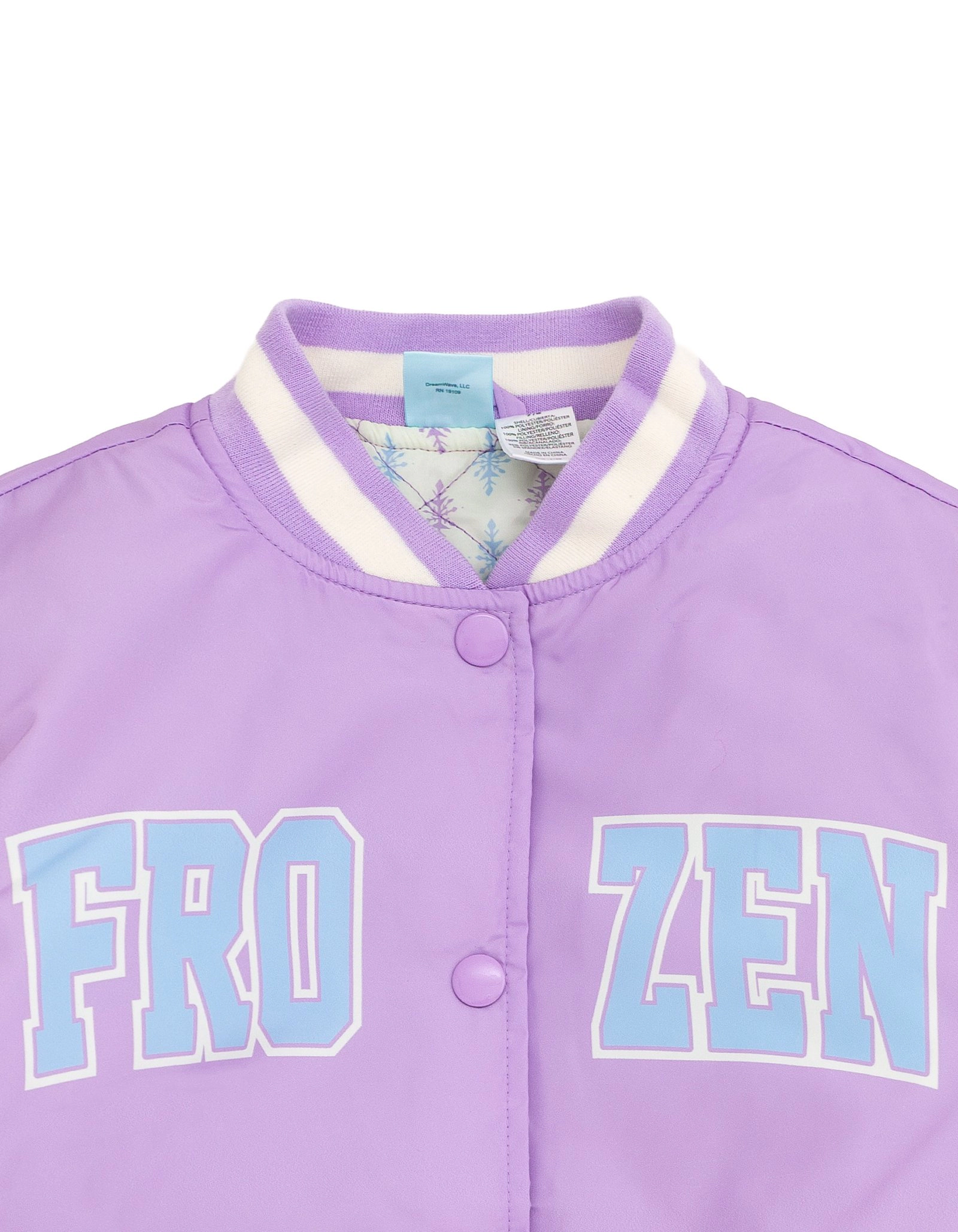 Disney Girls' Varsity Bomber Jacket