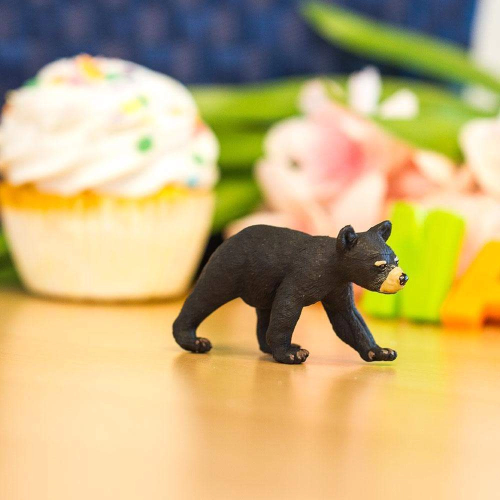 Safari Ltd. - Black Bear Cub Kids Toy Figure
