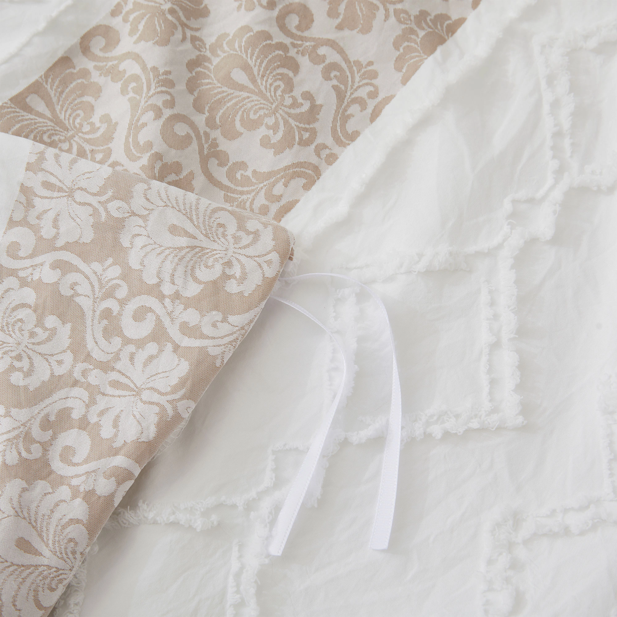 Unikome Boho Textured Duvet Cover Set with Pillowcases - Lightweight Chic Bedding
