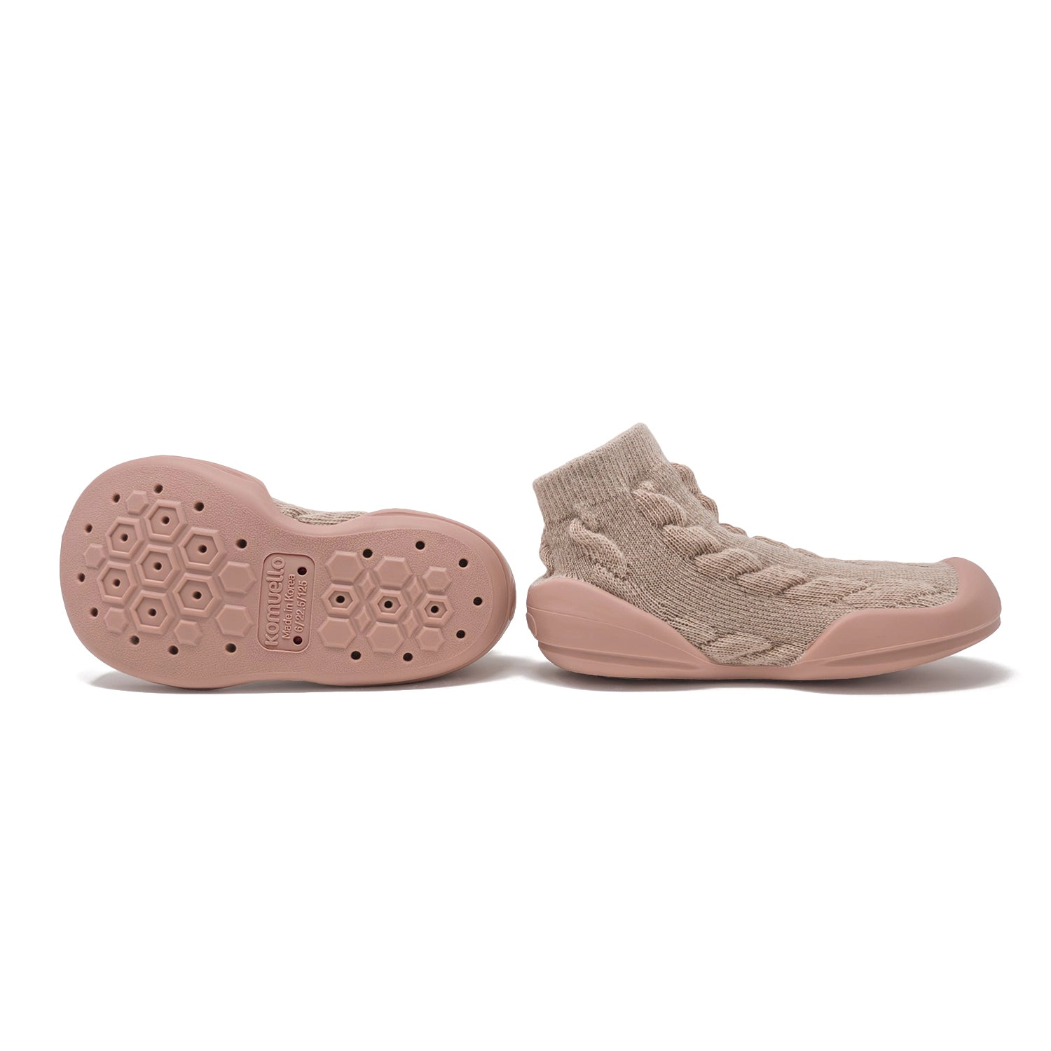 Komuello Toddler Girl First Walk Sock Shoes