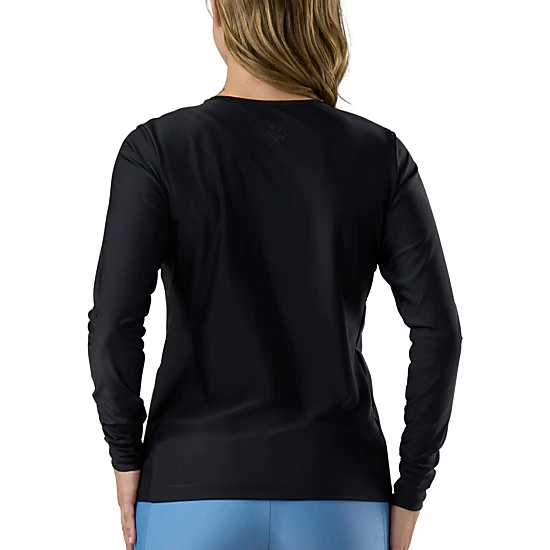 UV Skinz Women's Long Sleeve Crew Sun & Swim Shirt